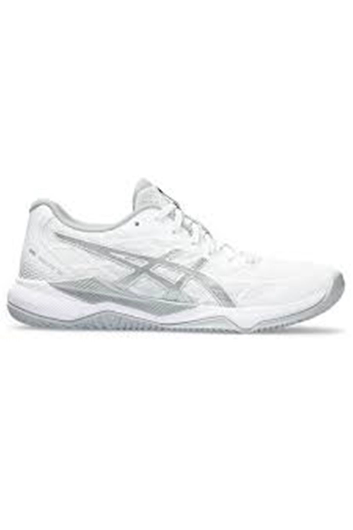 Asics ژل تاکتیک 12 کفش والیبال زنانه سفید نقره ای