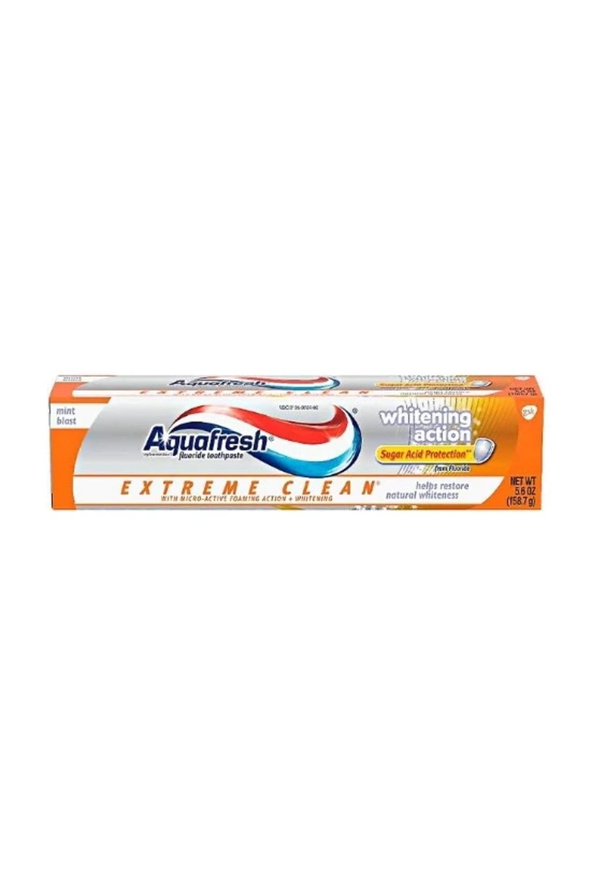CREST Aquafresh Fluoride Toothpaste Whittening Action Extreme Clean Diş