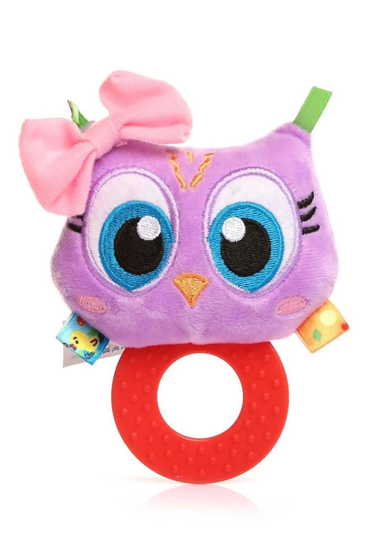 Sozzy Toys Rattled Teether Owl SZY213