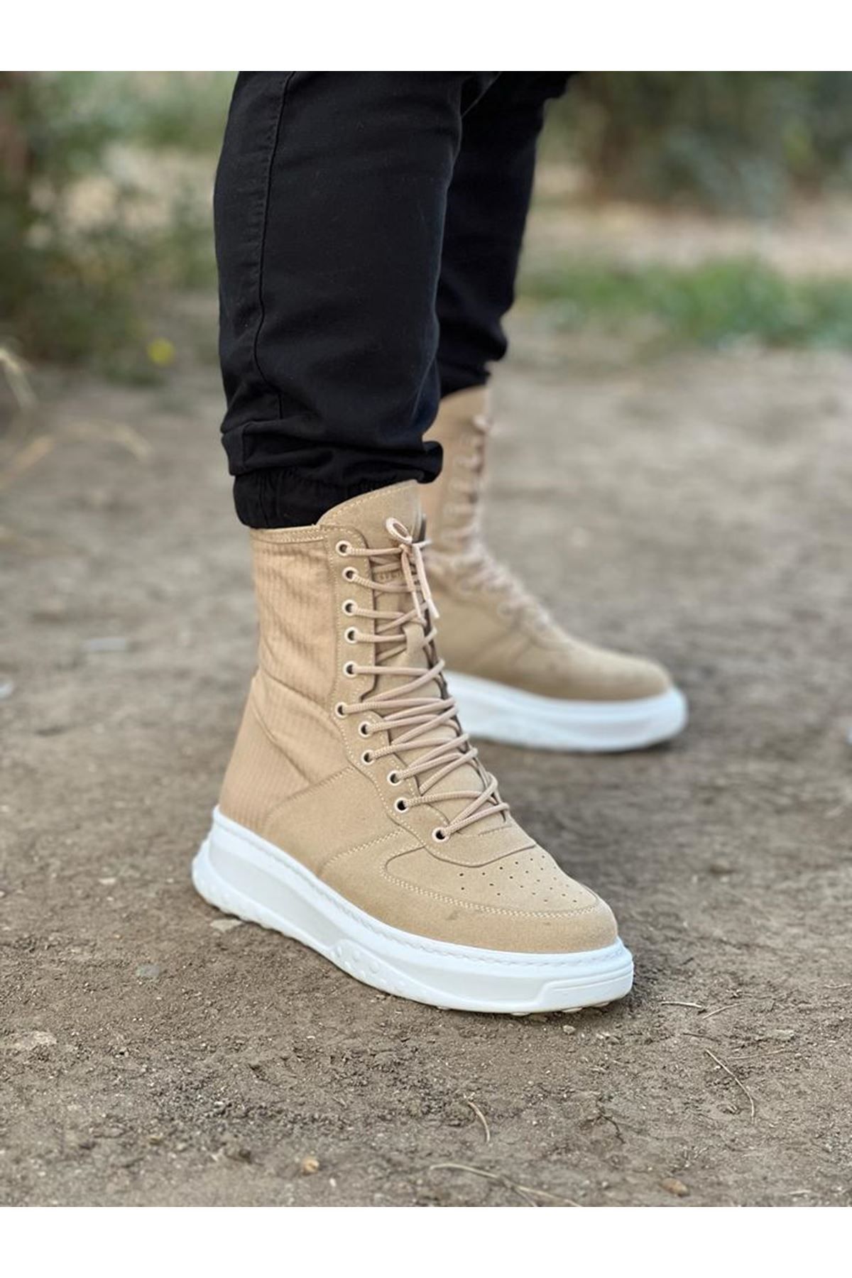 Long shop sneaker boots