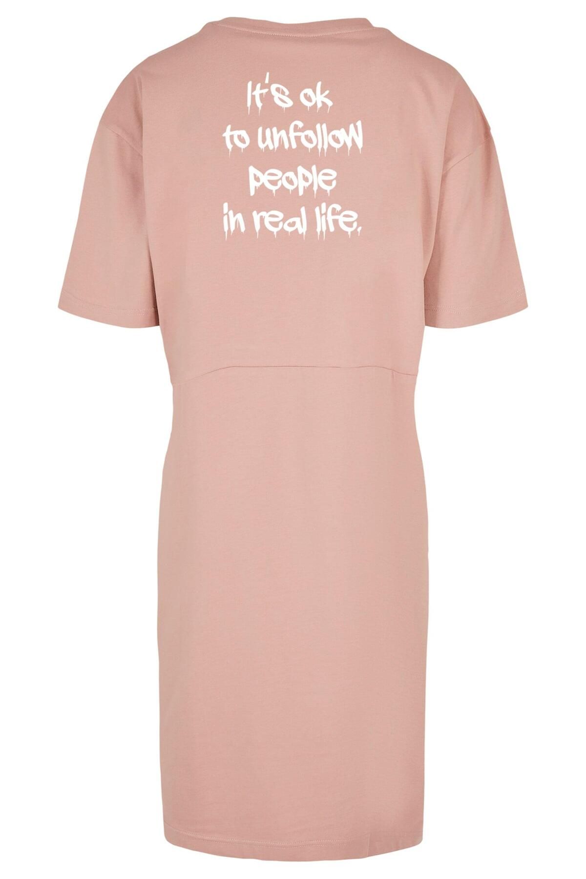 Pink unfollow sweatshirt on sale