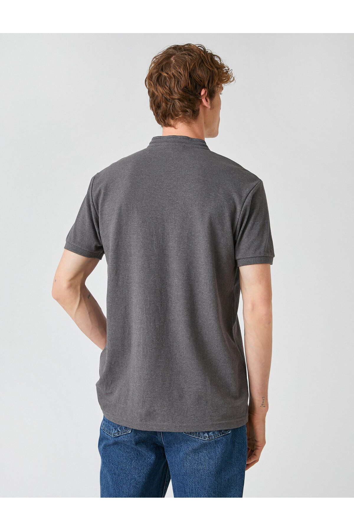 Koton Polo-T-Shirt mit Richterkragen - Trendyol