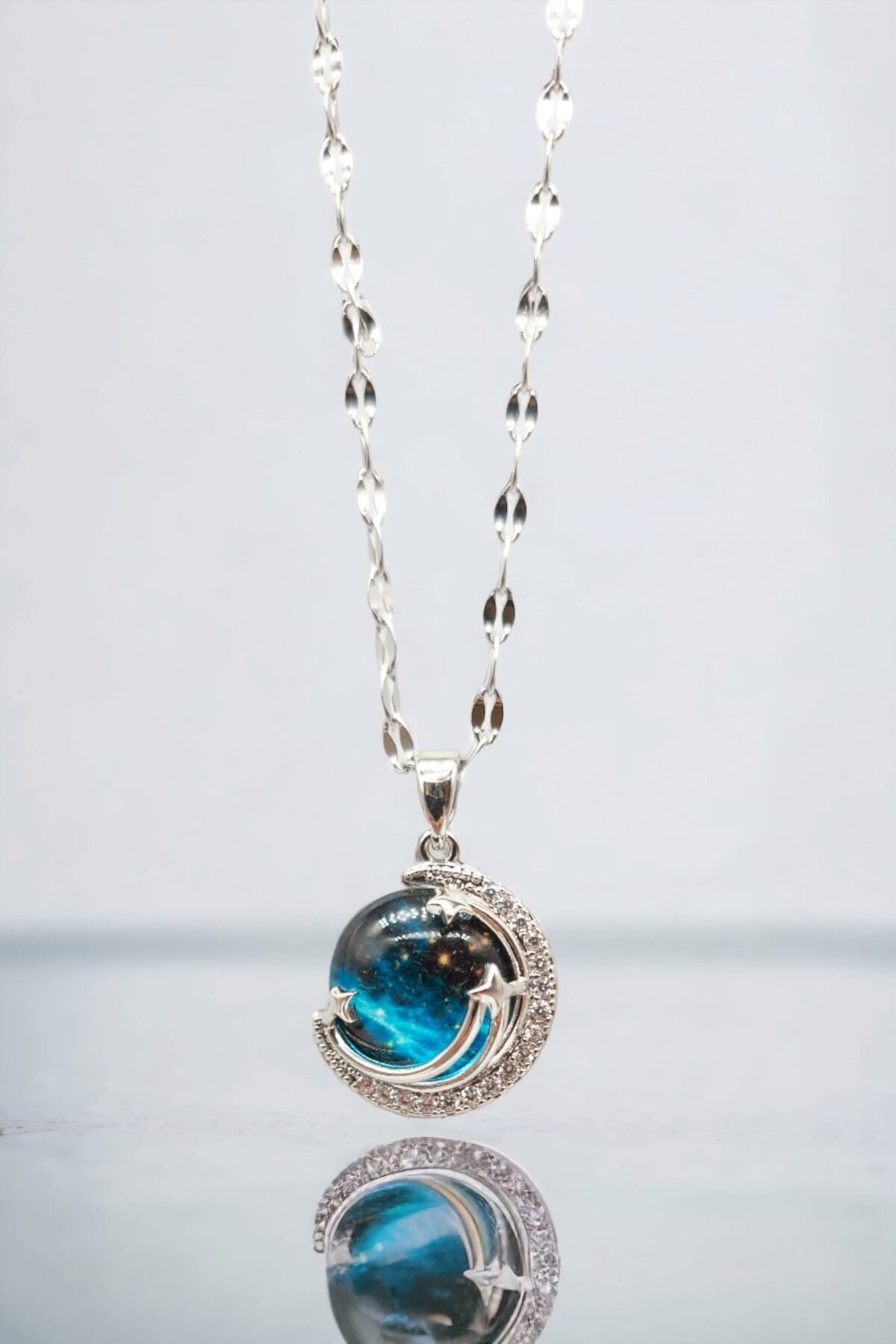 Planet necklace discount