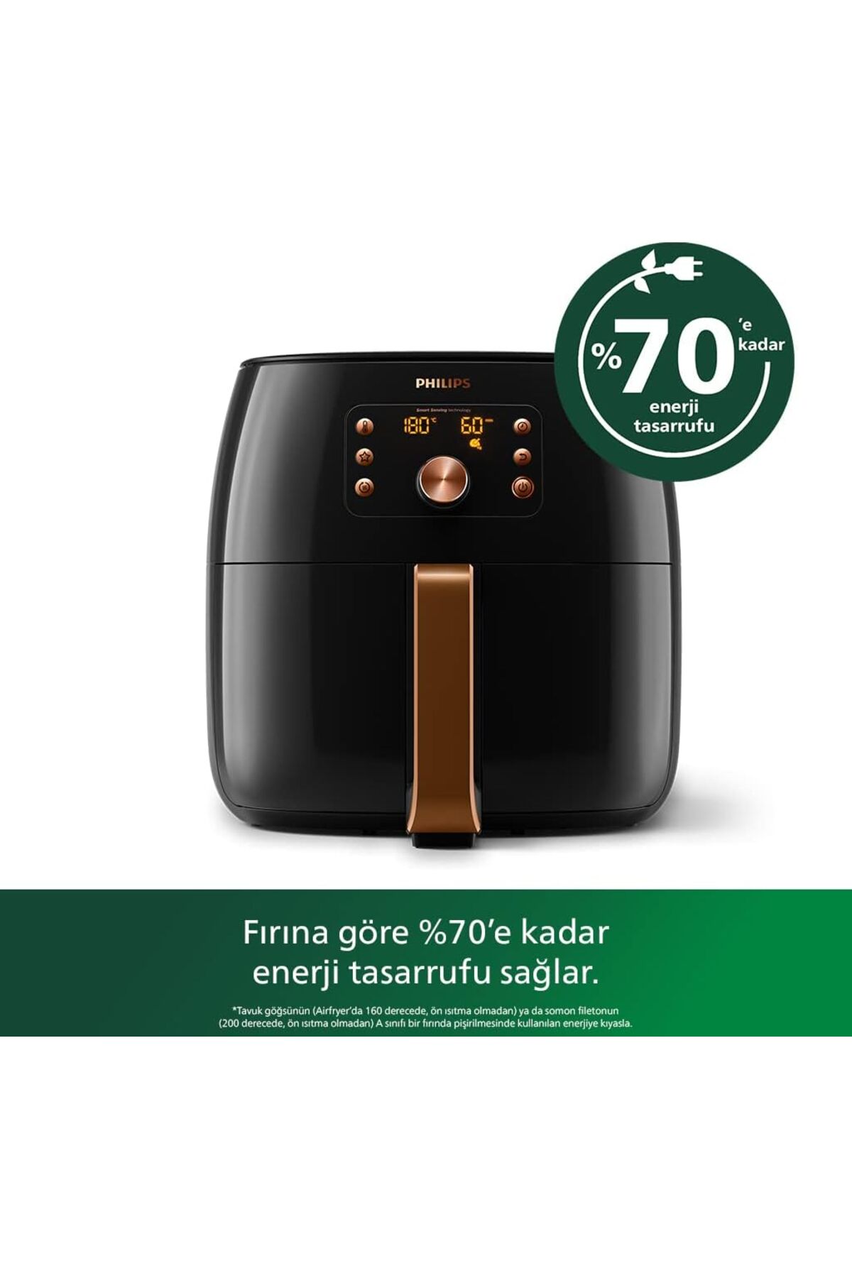 Philips Xxl Aile Boyu 7.3 lt Premium Airfryer Yağsız Fritöz Smart