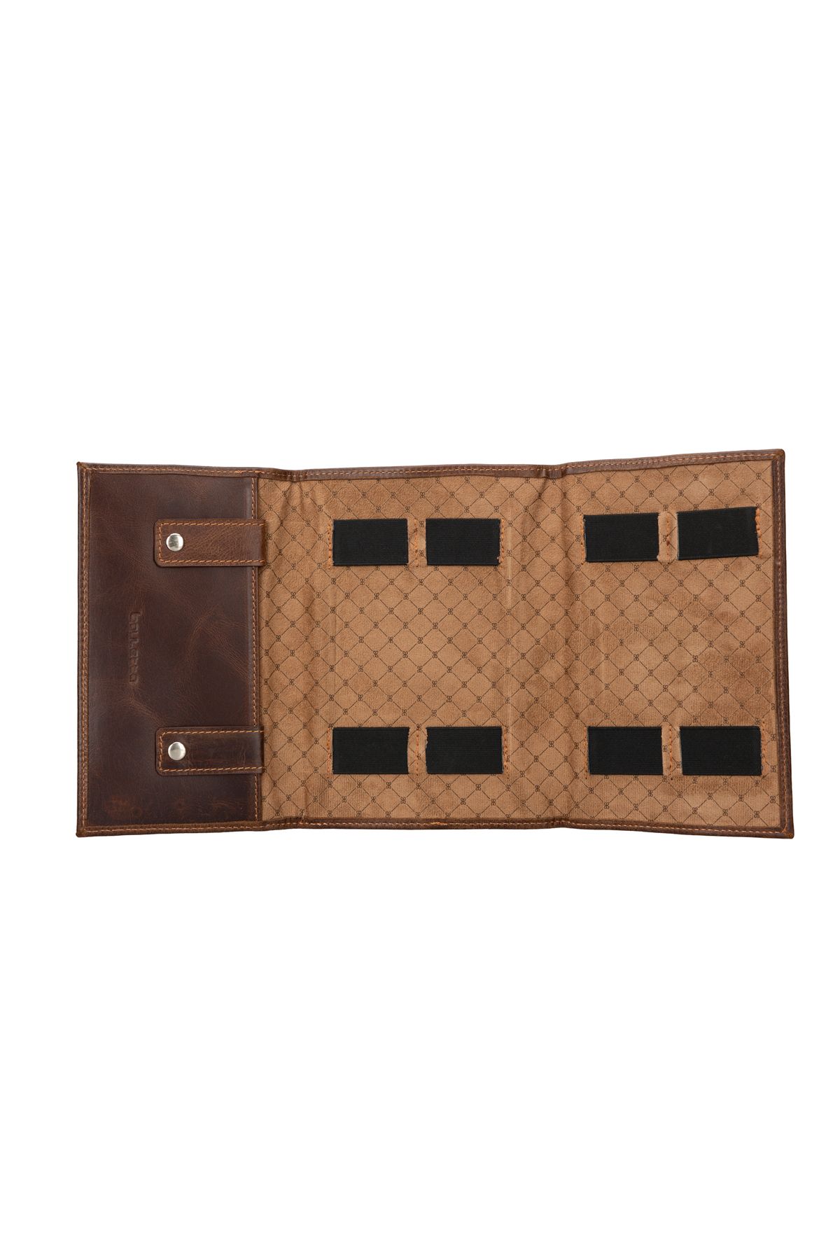 Bouletta-Leather Cable Organizer Bag - Brown 3