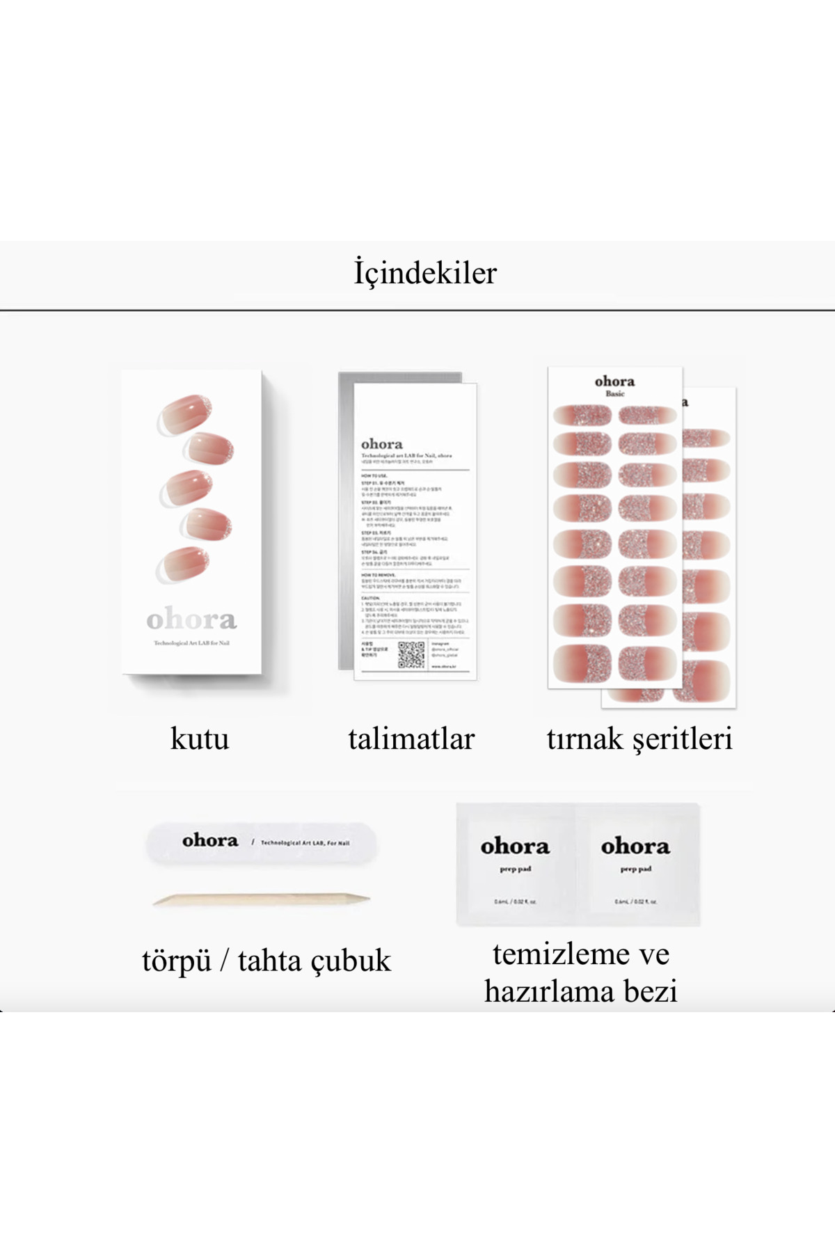 ناخن مصنوعی و لوازم جانبی ناخن زنانه    | اواهارا Ohora ND-432 - تصویر 7