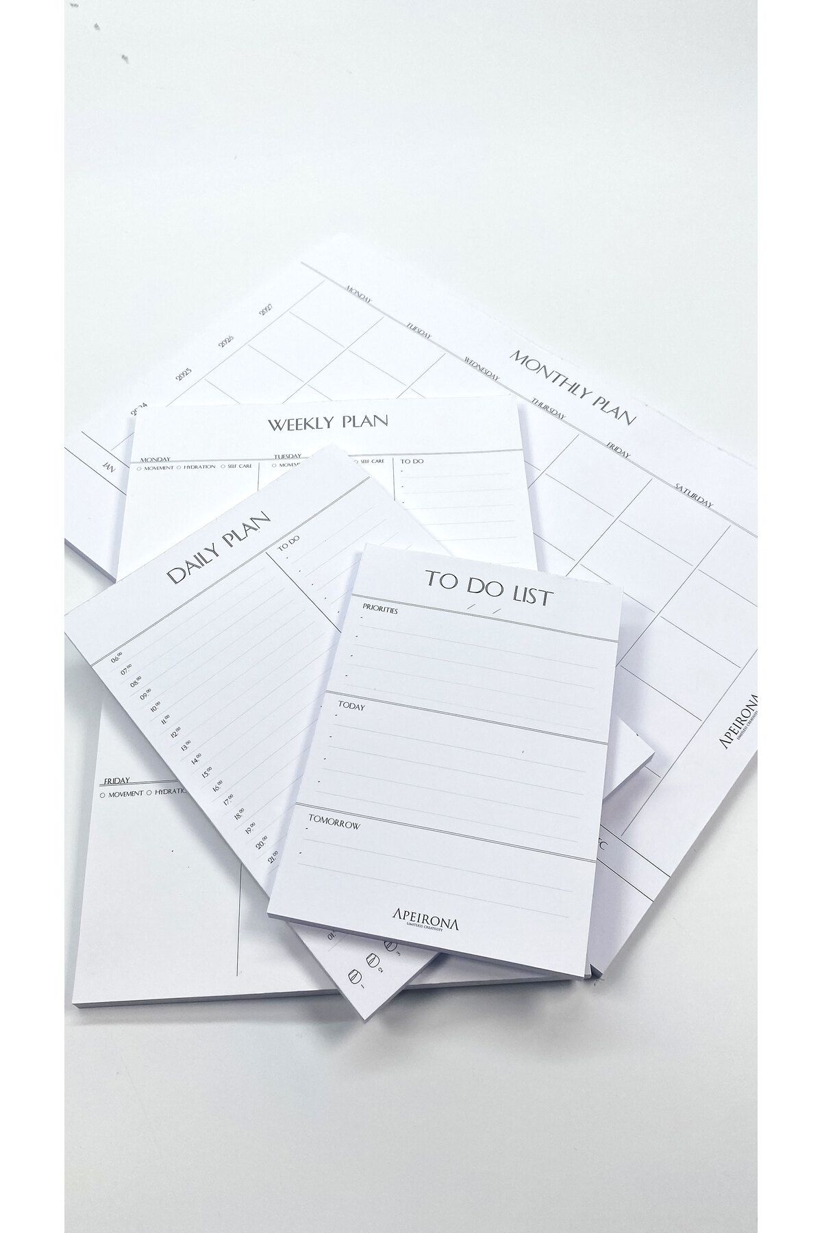 Apeirona | Limitless Art-Mega Planning Set - Monthly - Weekly - Daily - To-Do List - Single Product 4
