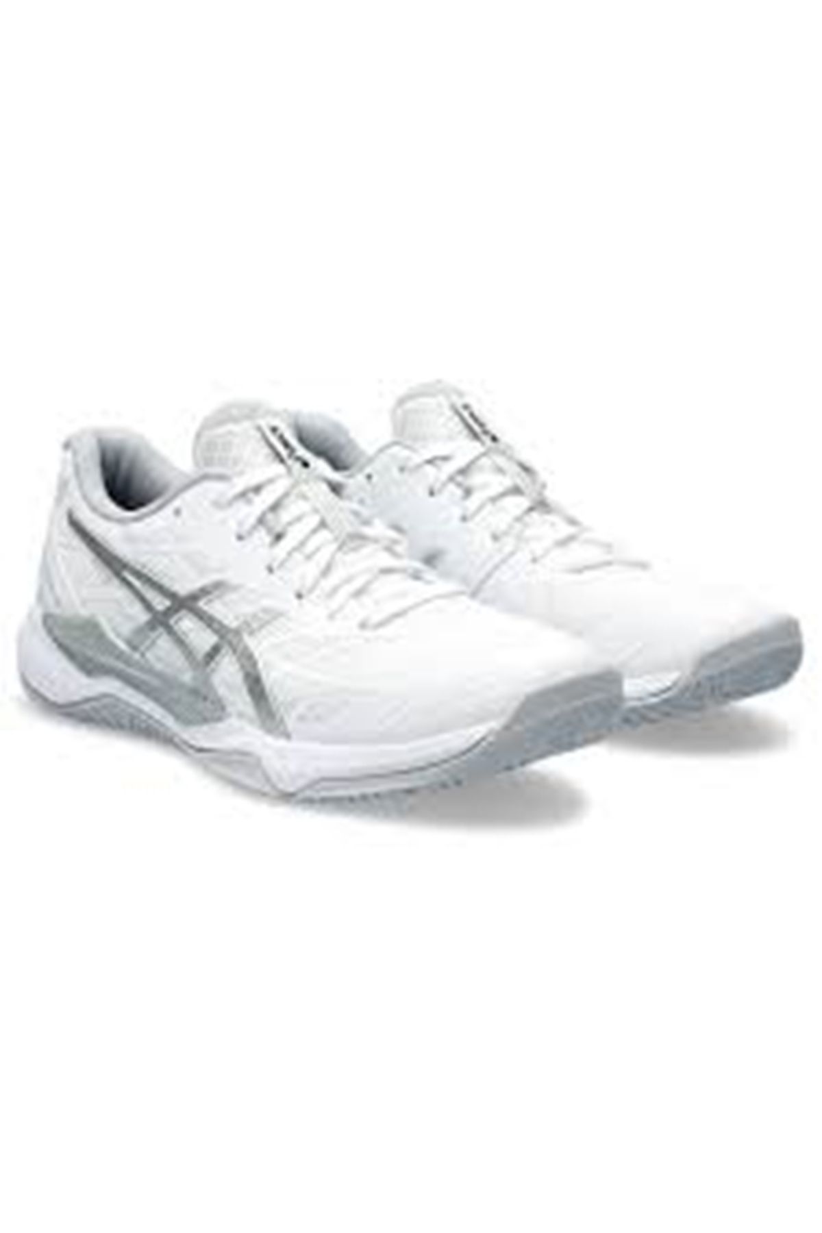 Asics ژل تاکتیک 12 کفش والیبال زنانه سفید نقره ای