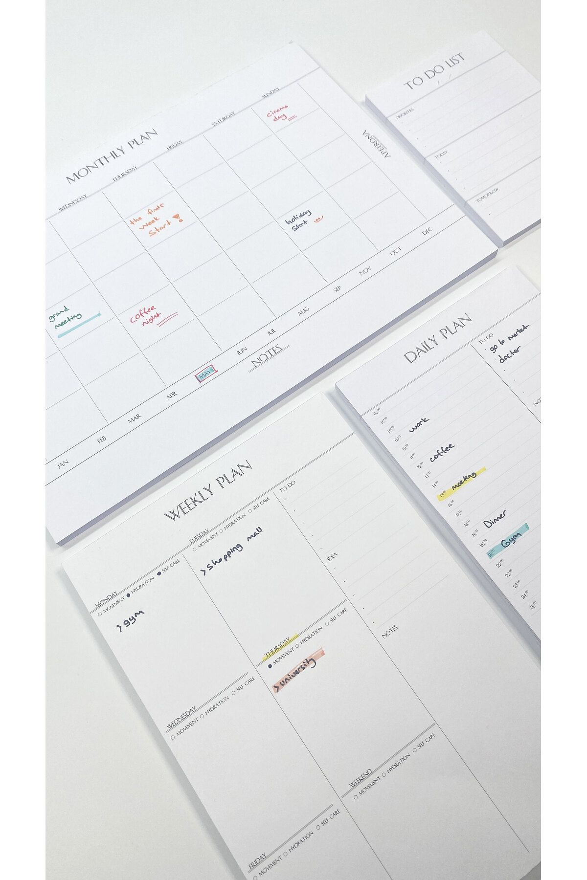 Apeirona | Limitless Art-Mega Planning Set - Monthly - Weekly - Daily - To-Do List - Single Product 6