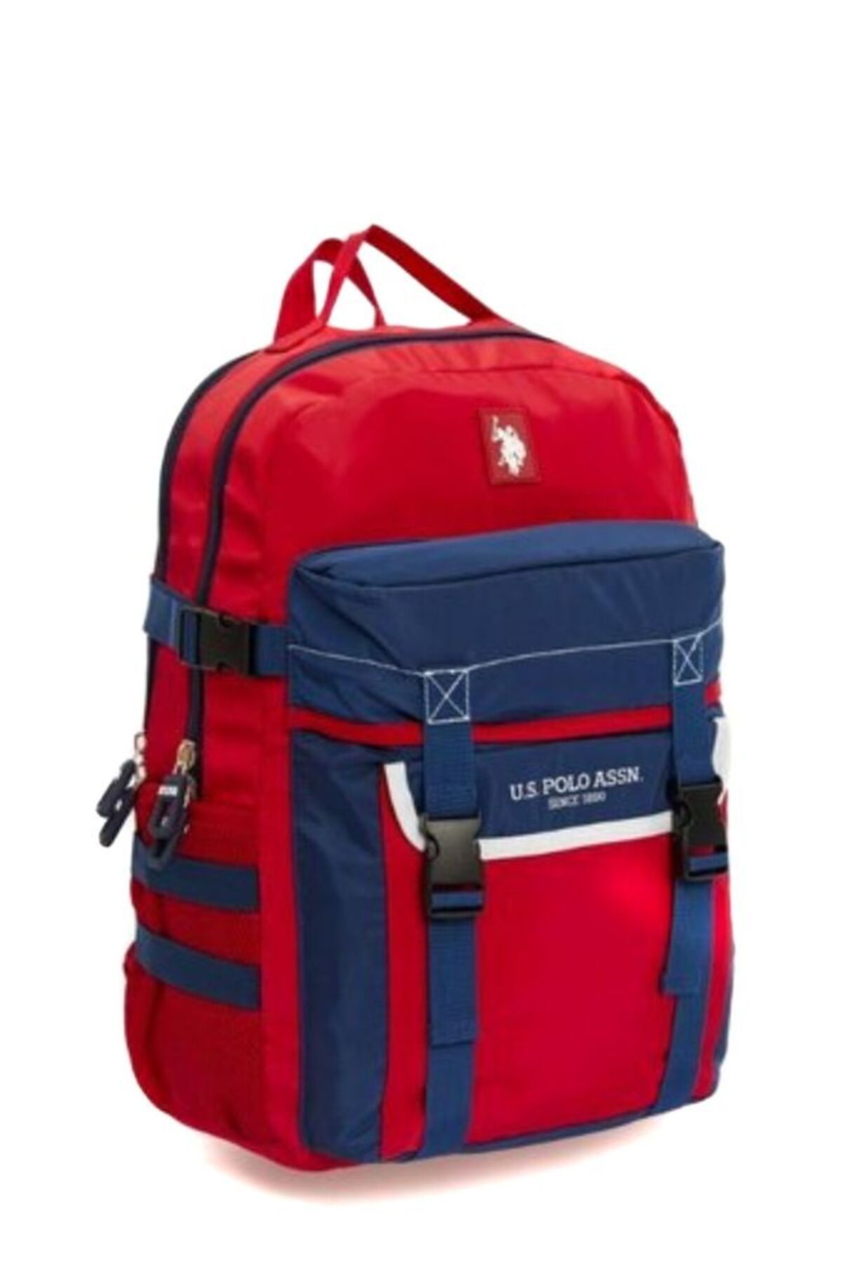 Red polo backpack deals