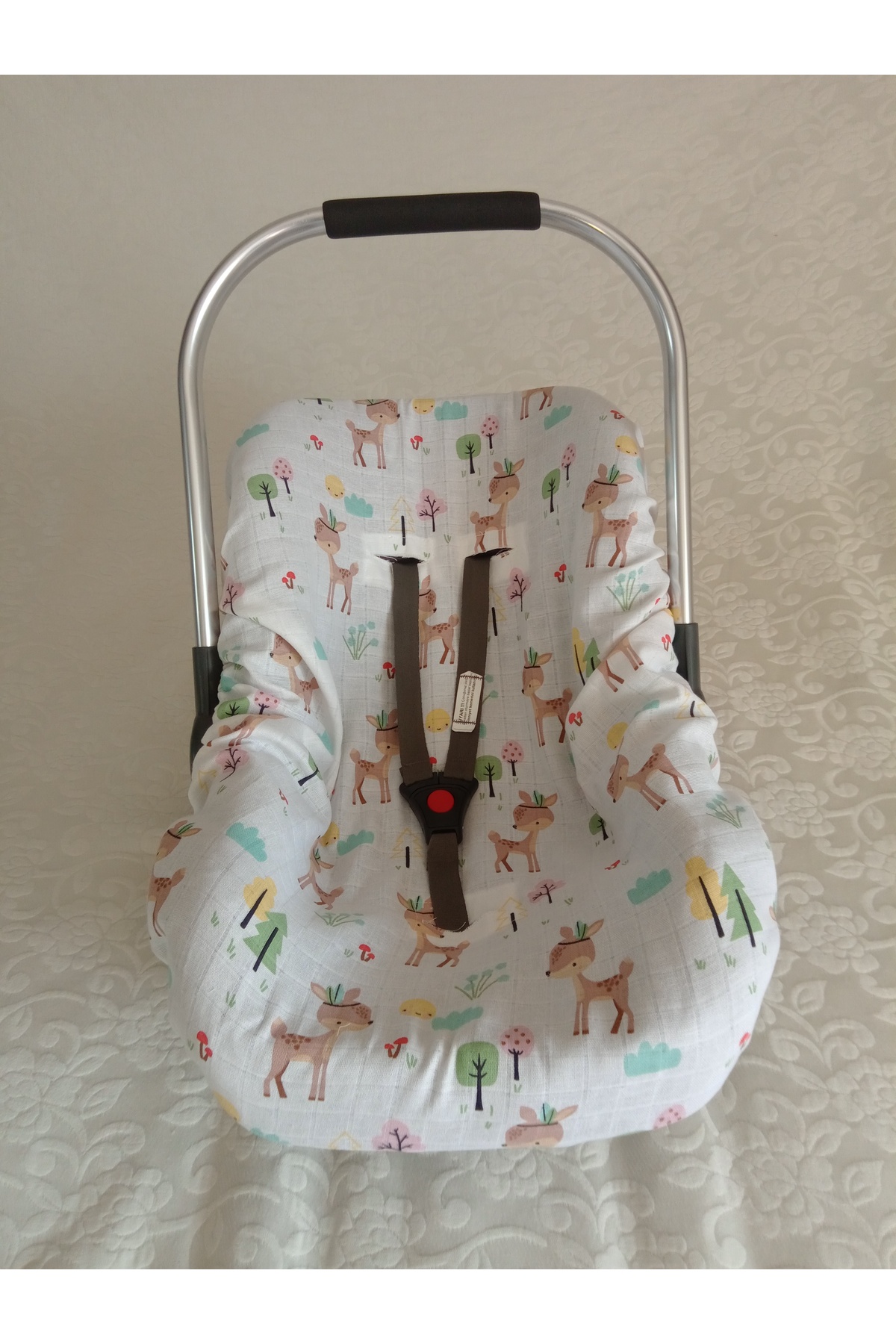 Wenaris ÇİFT TARAFLI Puset örtüsü, Puset minderi, Puset çarşafı VE Battaniye fotoğrafı 4 (önizleme)