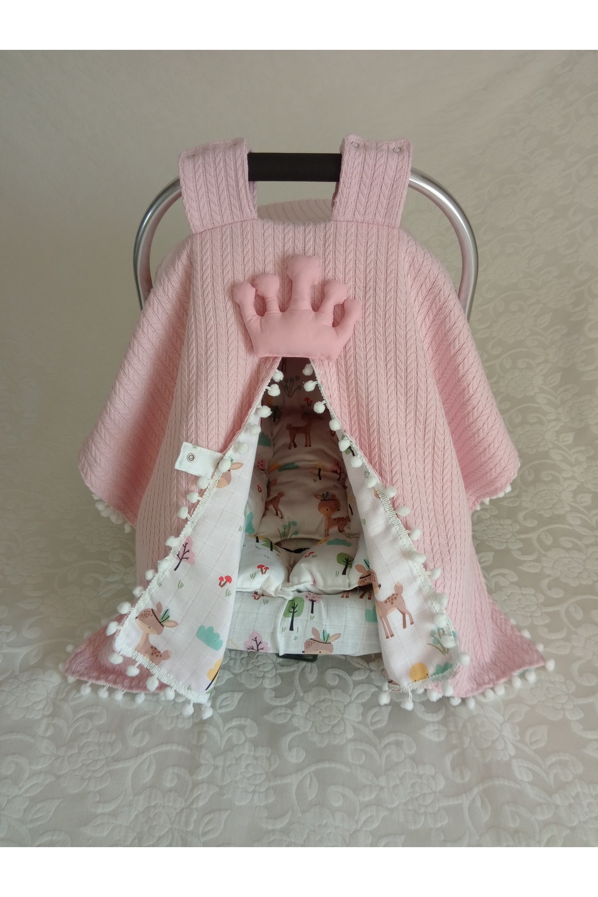 Wenaris ÇİFT TARAFLI Puset örtüsü, Puset minderi, Puset çarşafı VE Battaniye fotoğrafı 2 (önizleme)