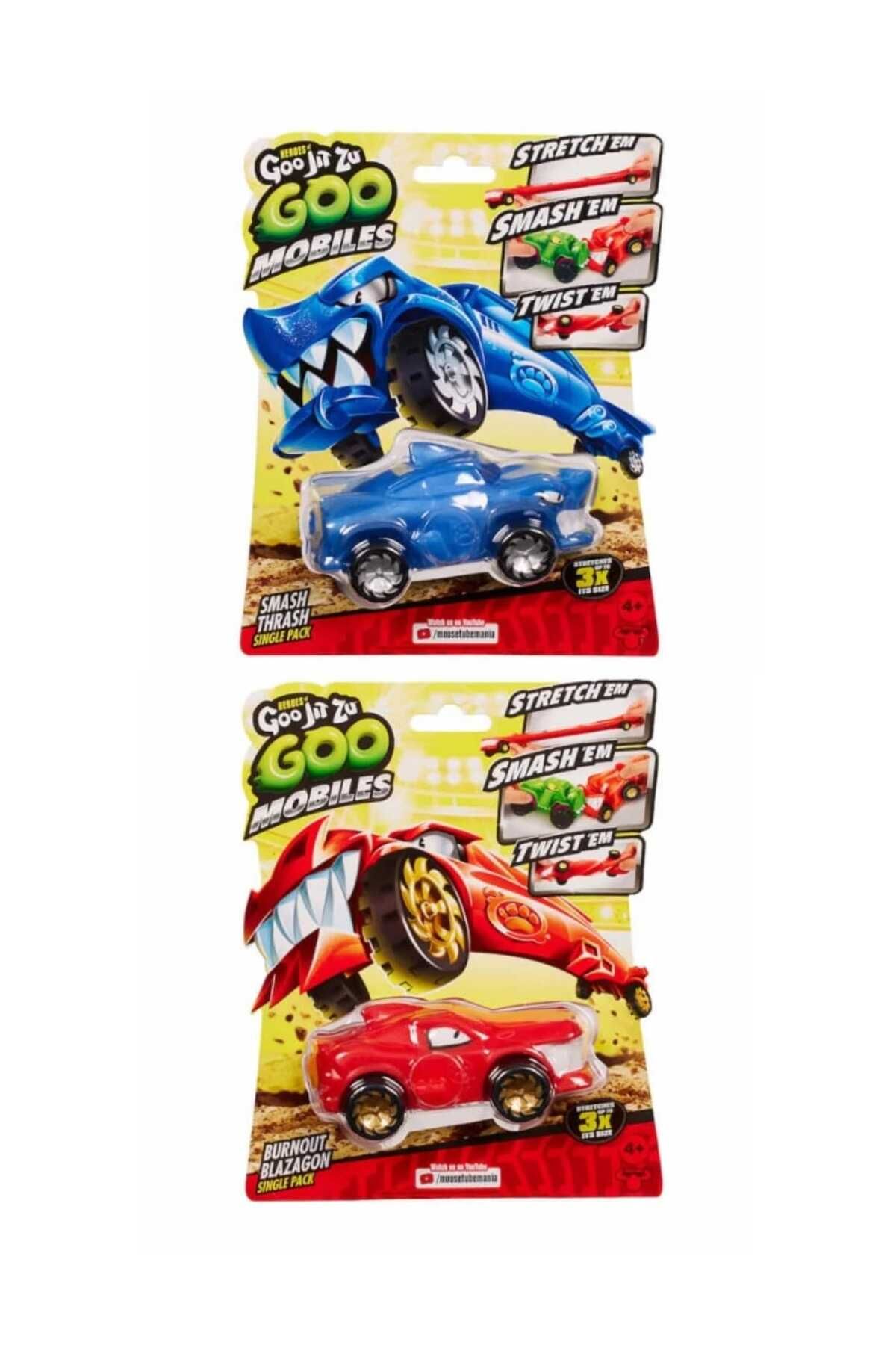 Tower Toys-GJT46000 HGJZ GOO Mobile Single Pack Goo Jit Zu Heroes Set of 2 @Thrash,Blazagon@ Series 2