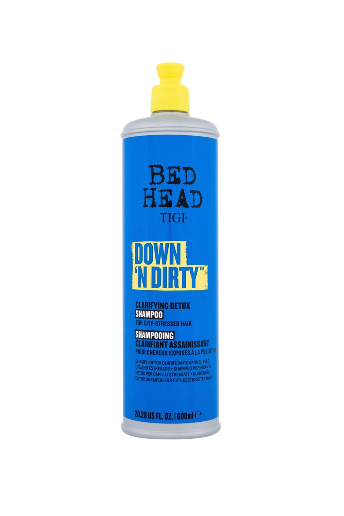 Tigi Bed Head شامپوی پاکسازی و ترمیم کننده Down N Dirty ترمیم موهای آسیب دیده 600 میل