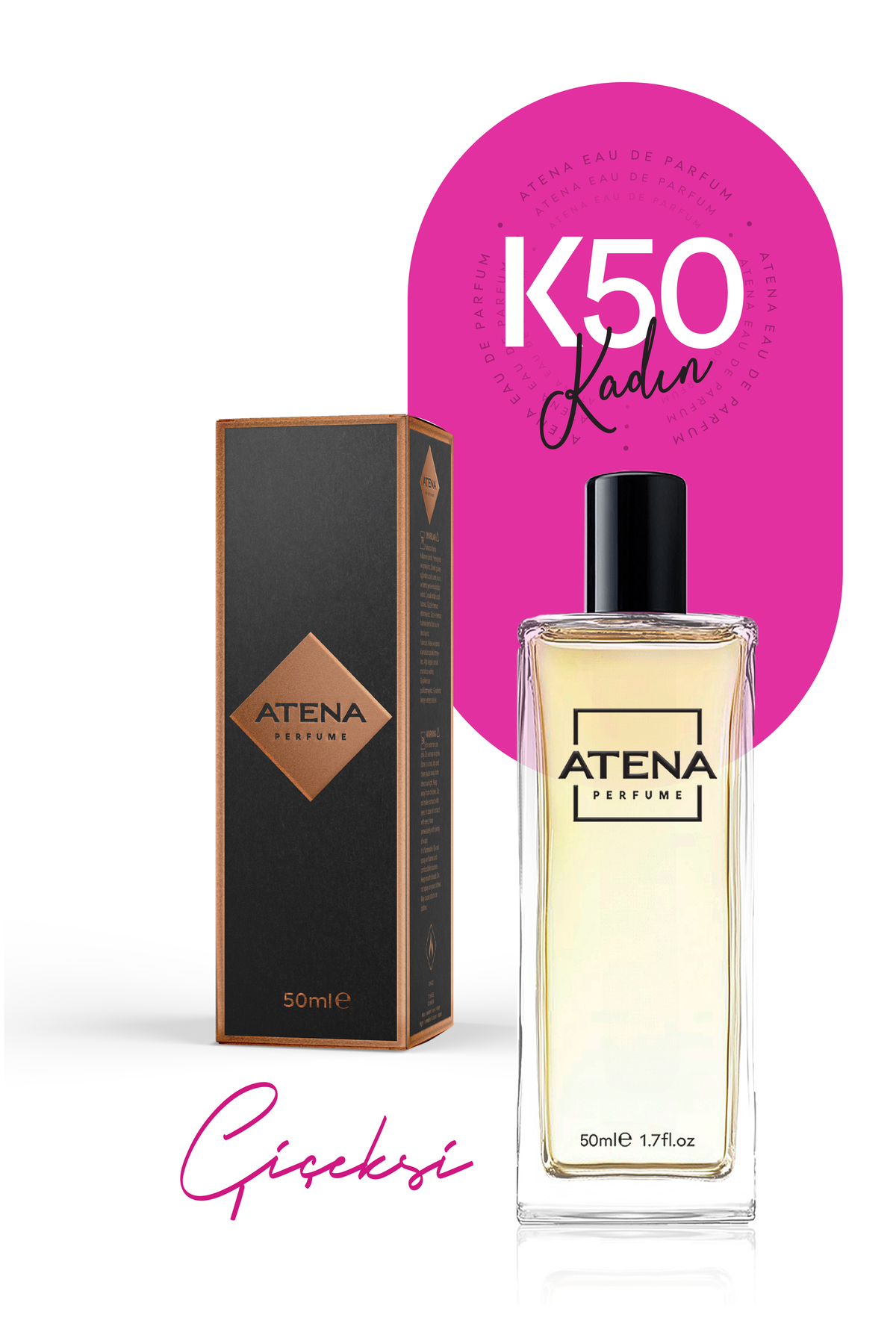 Atena Perfume K50 Rockin Rio Çiçeksi Kadın Parfüm Edp 50ml