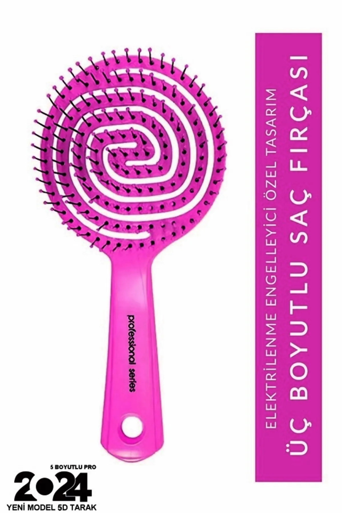 Dahaus Nascitak Saç Fırçası 2024 Model 5 Boyutlu Saç Fırçası 201 Dişli Saç Açıcı Fırça