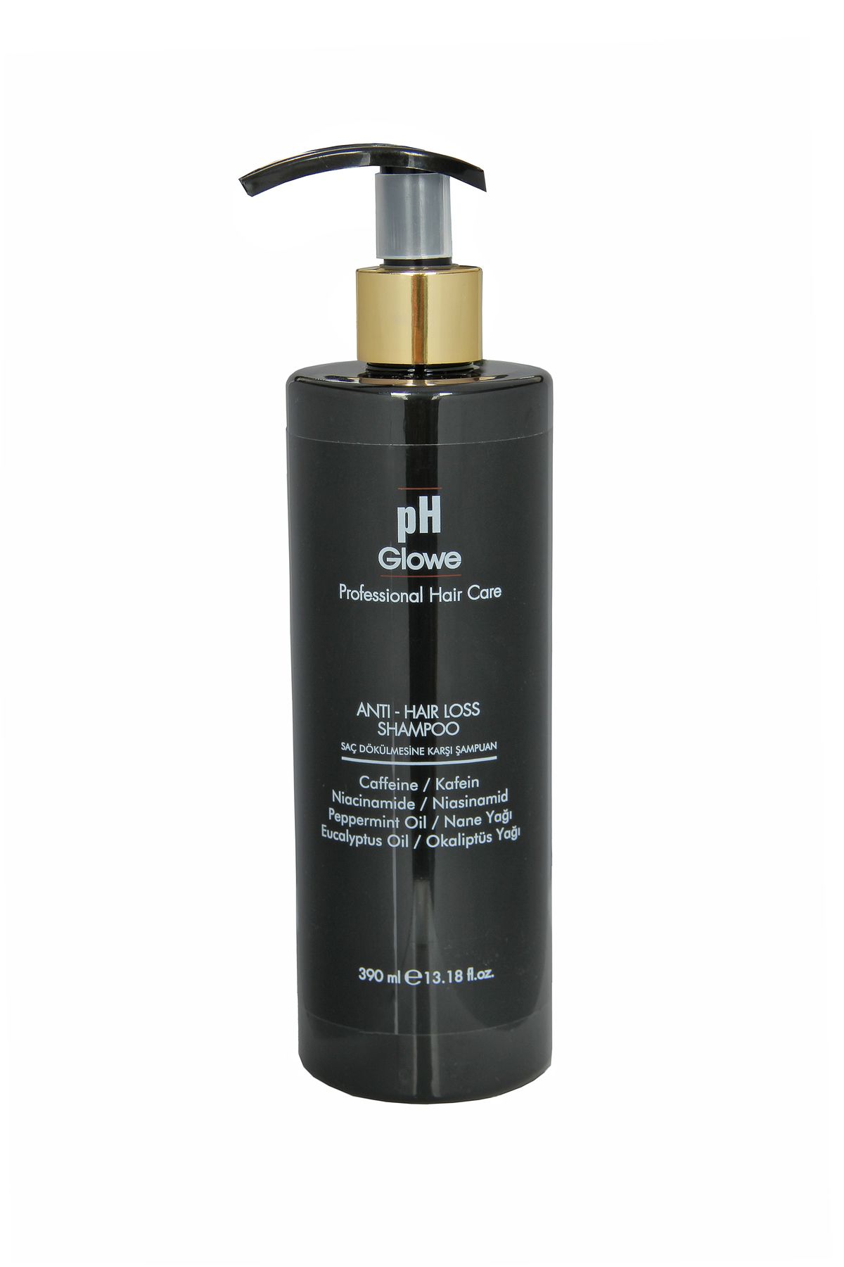 PHGLOWE-390 مل شامبو مضاد للتساقط من Ph Glowe 1
