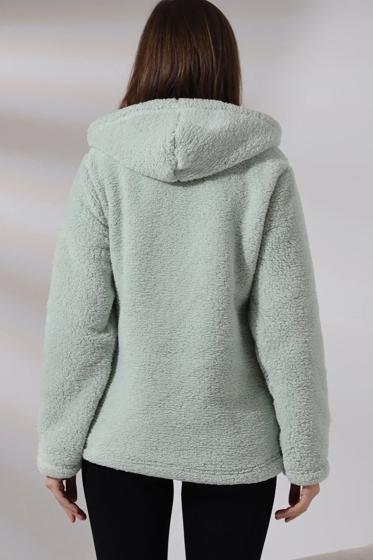 Wilma hooded zip front teddy jacket new arrivals