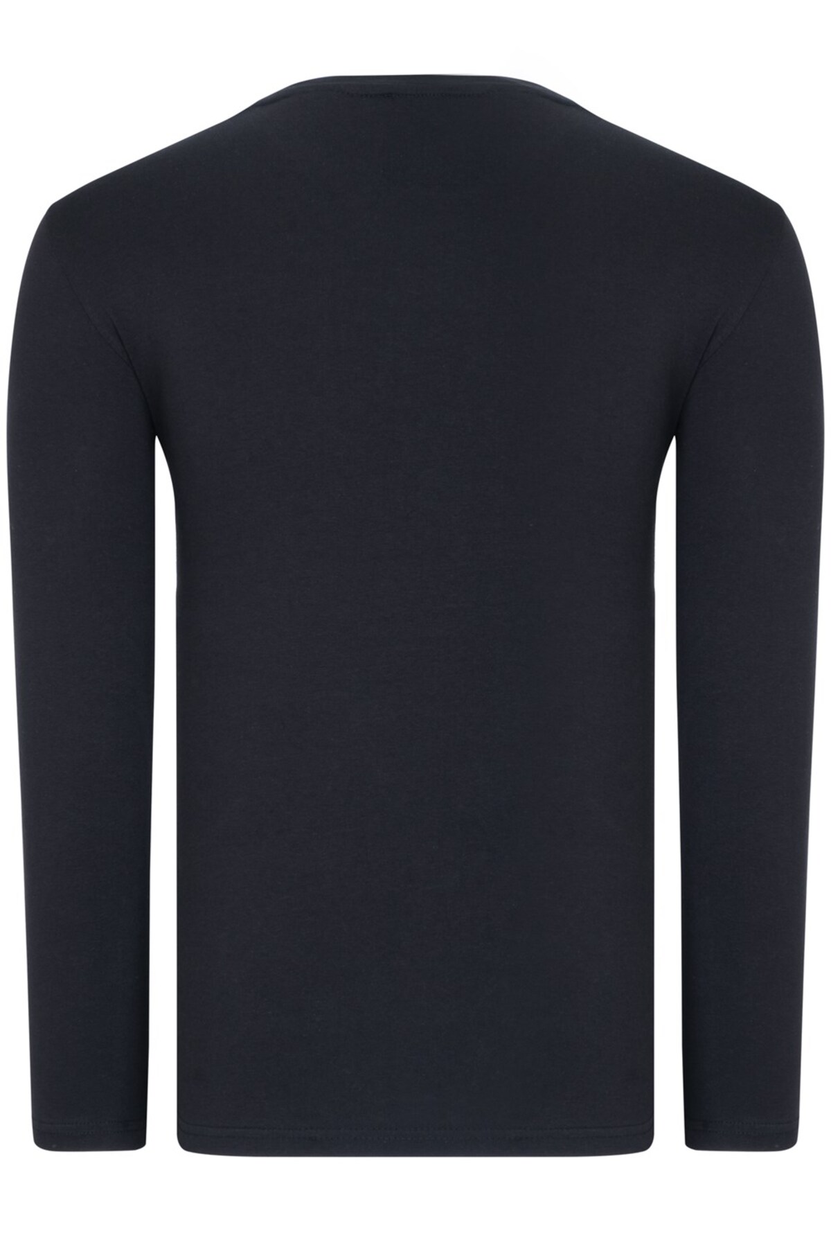 سویشرت مردانه مشکی دوبری | 2090001T8588668 اورجینال - تصویر 2