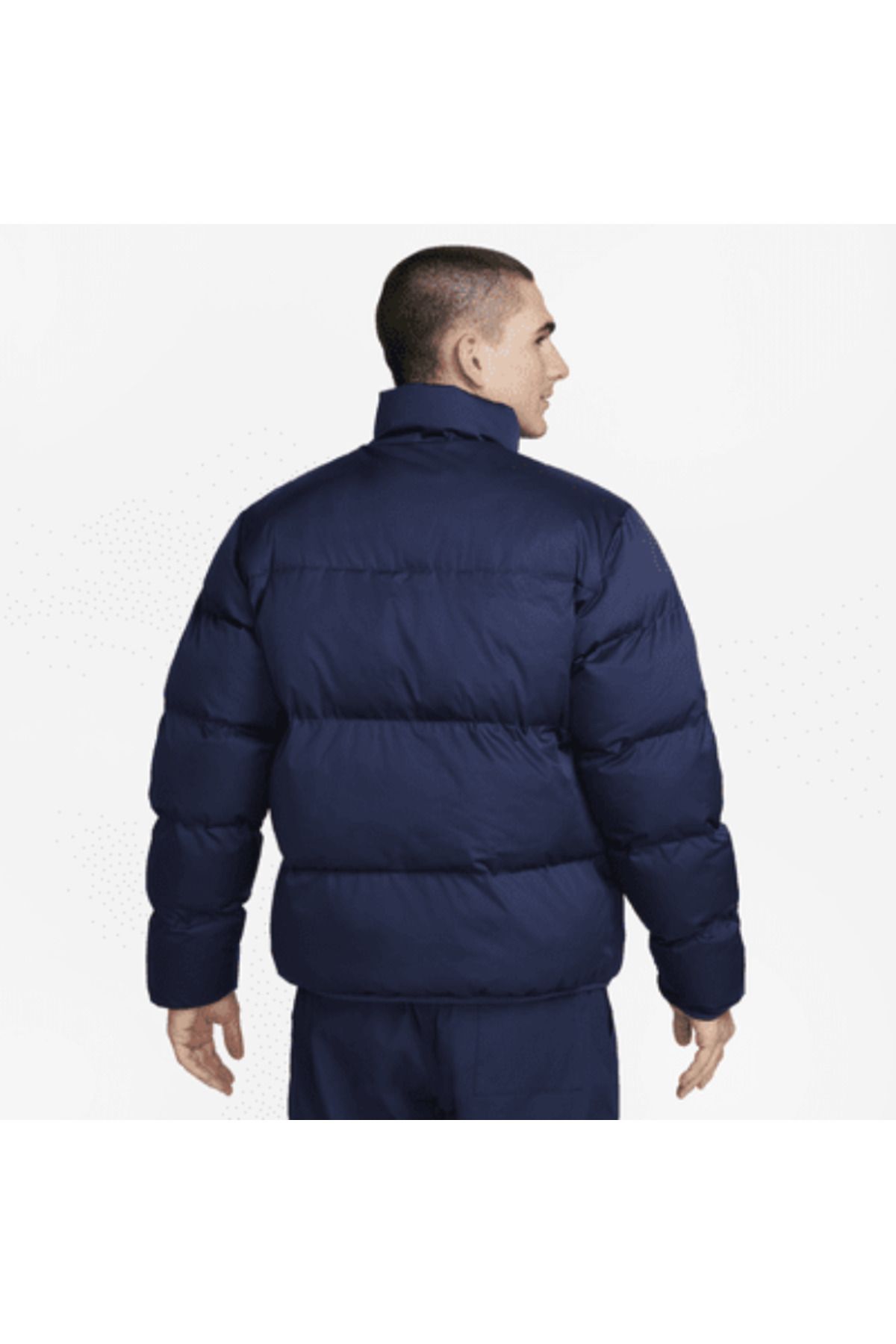 Nike Sports Winterjacket Dark blue Narrow Slim Trendyol