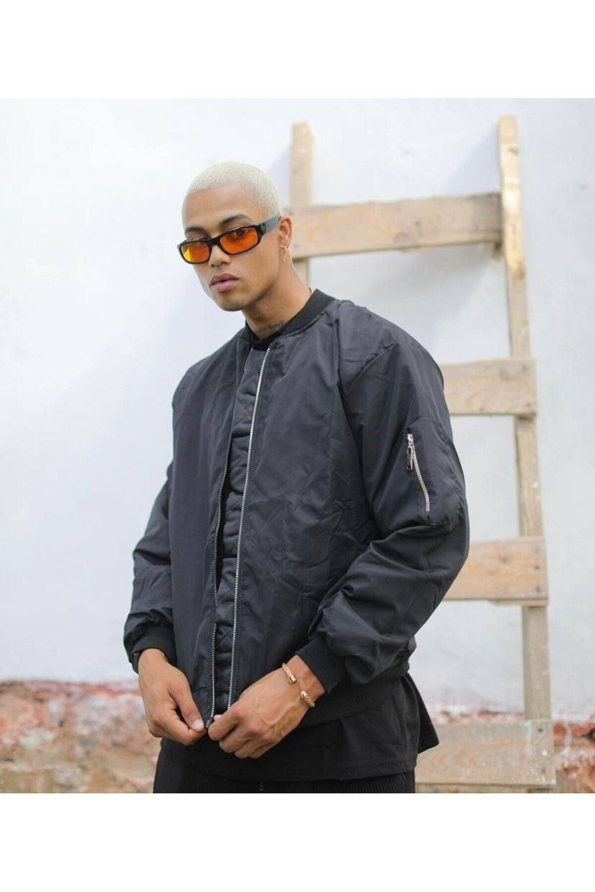 Mhm Unisex Men s Women s Plain Collar Parachute Fabric Printed