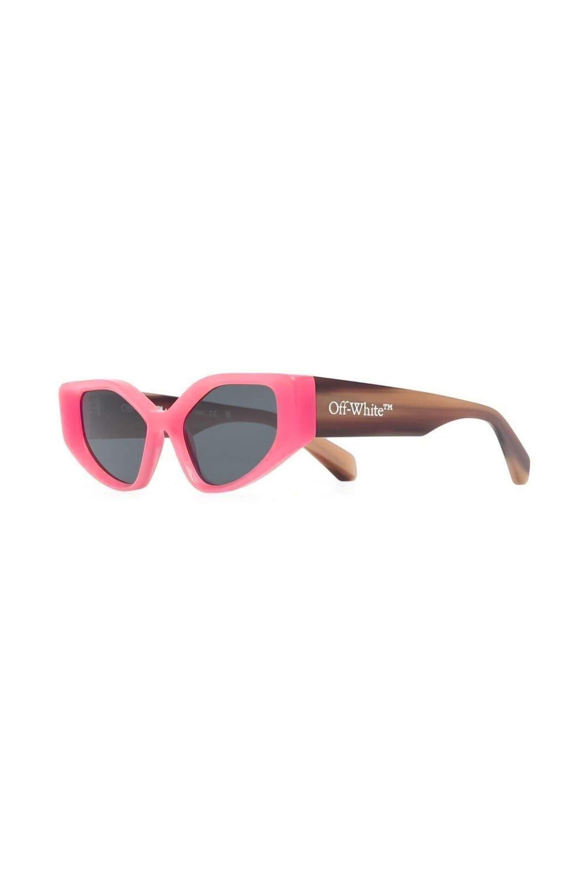 Off white sunglasses pink sales