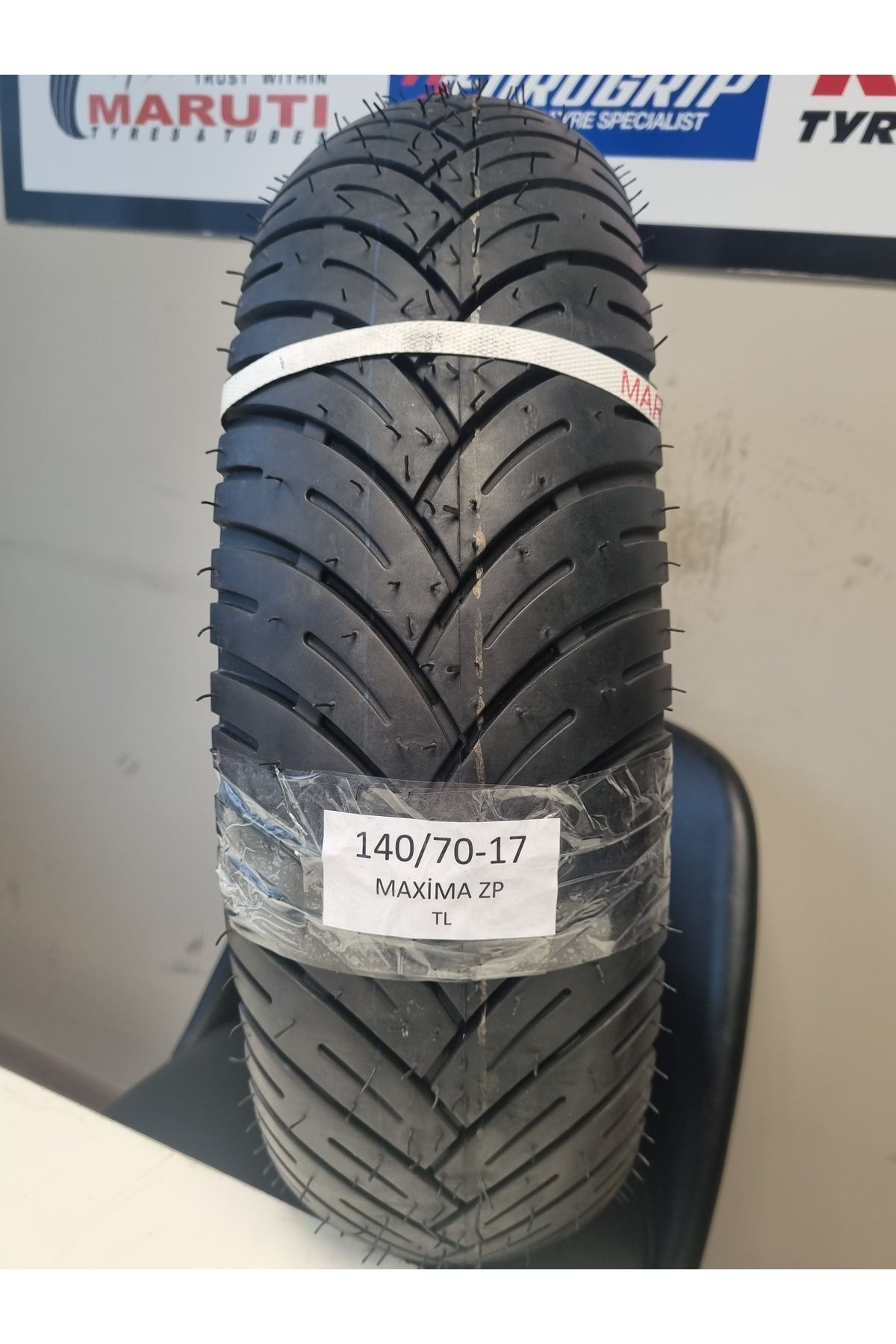 MARUTİ TYRES 140/70-17 MOTOSİKLET LASTİĞİ TL (TUBELESS - DUBLEKS) CBR250, NİNJA 250, MT25 ARKA LASTİK MAXİMA ZP11
