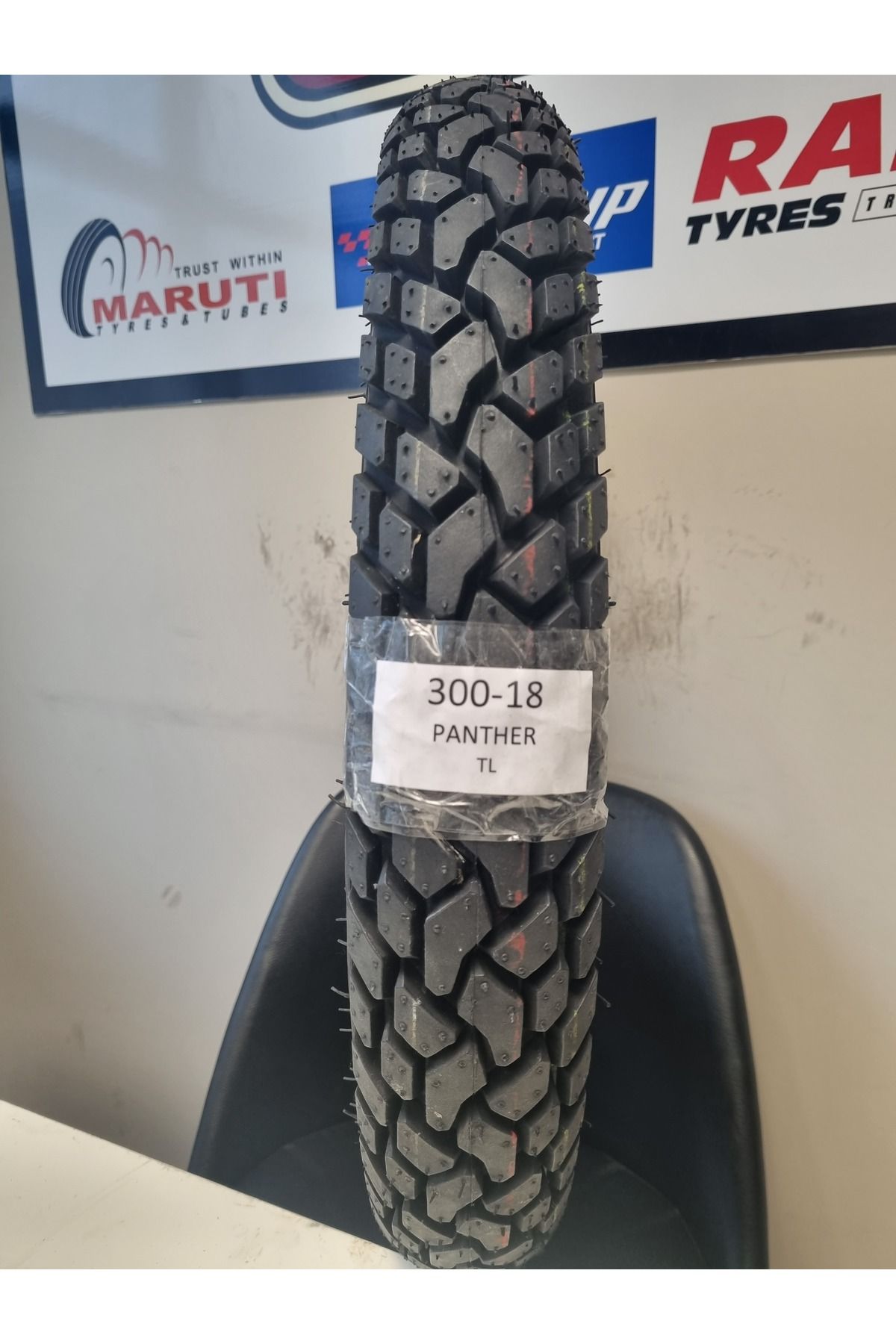 MARUTİ TYRES 300-18 MOTOSİKLET LASTİĞİ TL (TUBELESS - DUBLEKS) PANTHER121