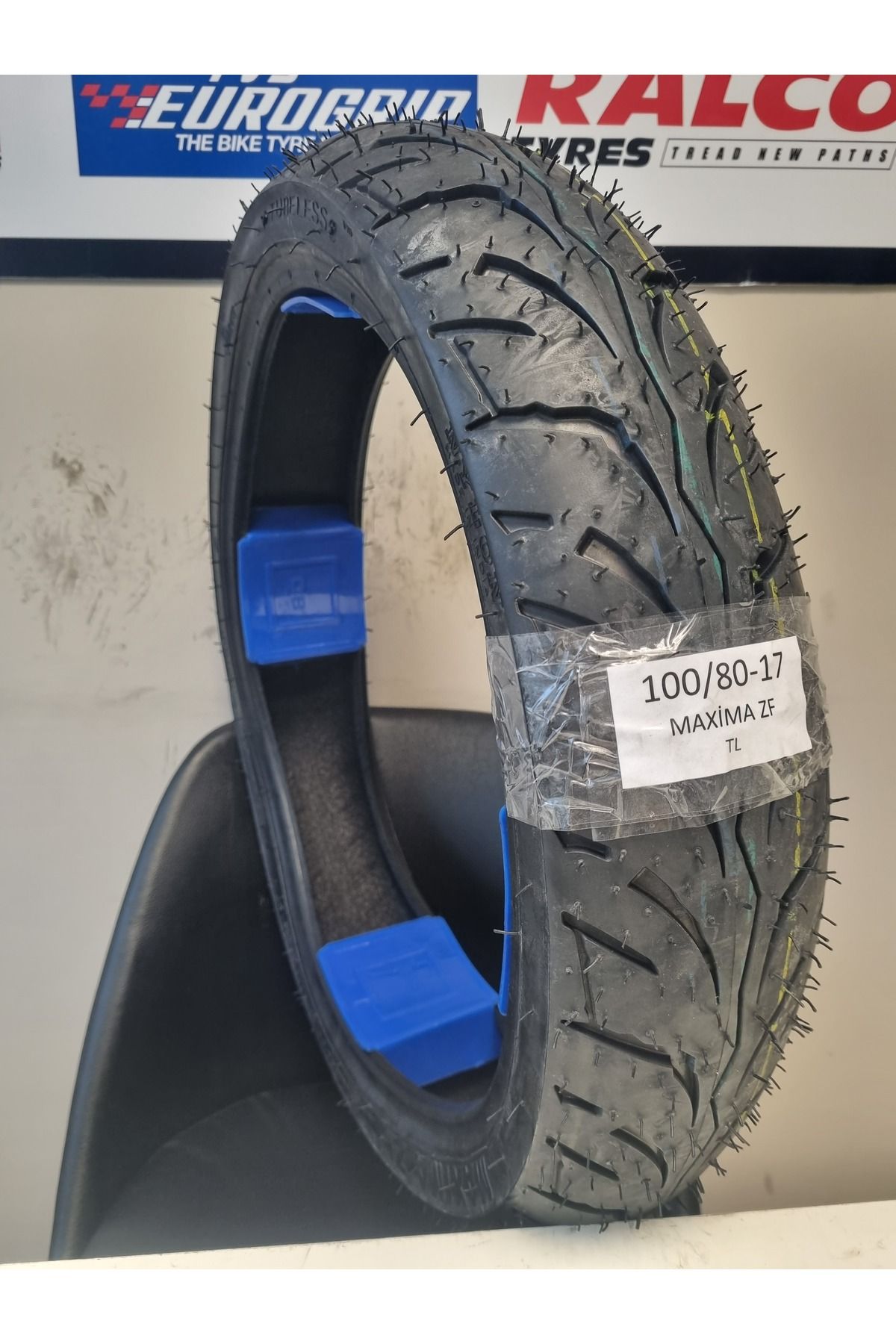 MARUTİ TYRES 100/80-17 MOTOSİKLET LASTİĞİ TL (TUBELESS - DUBLEKS) MAXİMA ZF16