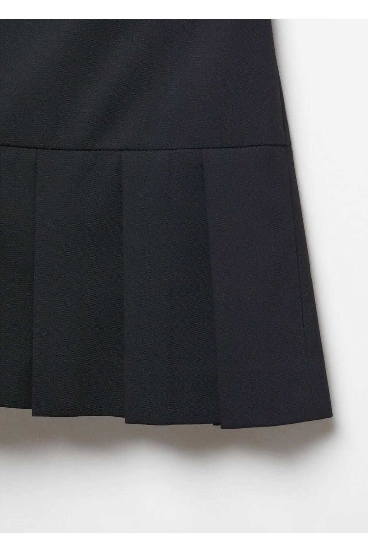 MANGO Woman-Plaid Mini Skirt 6