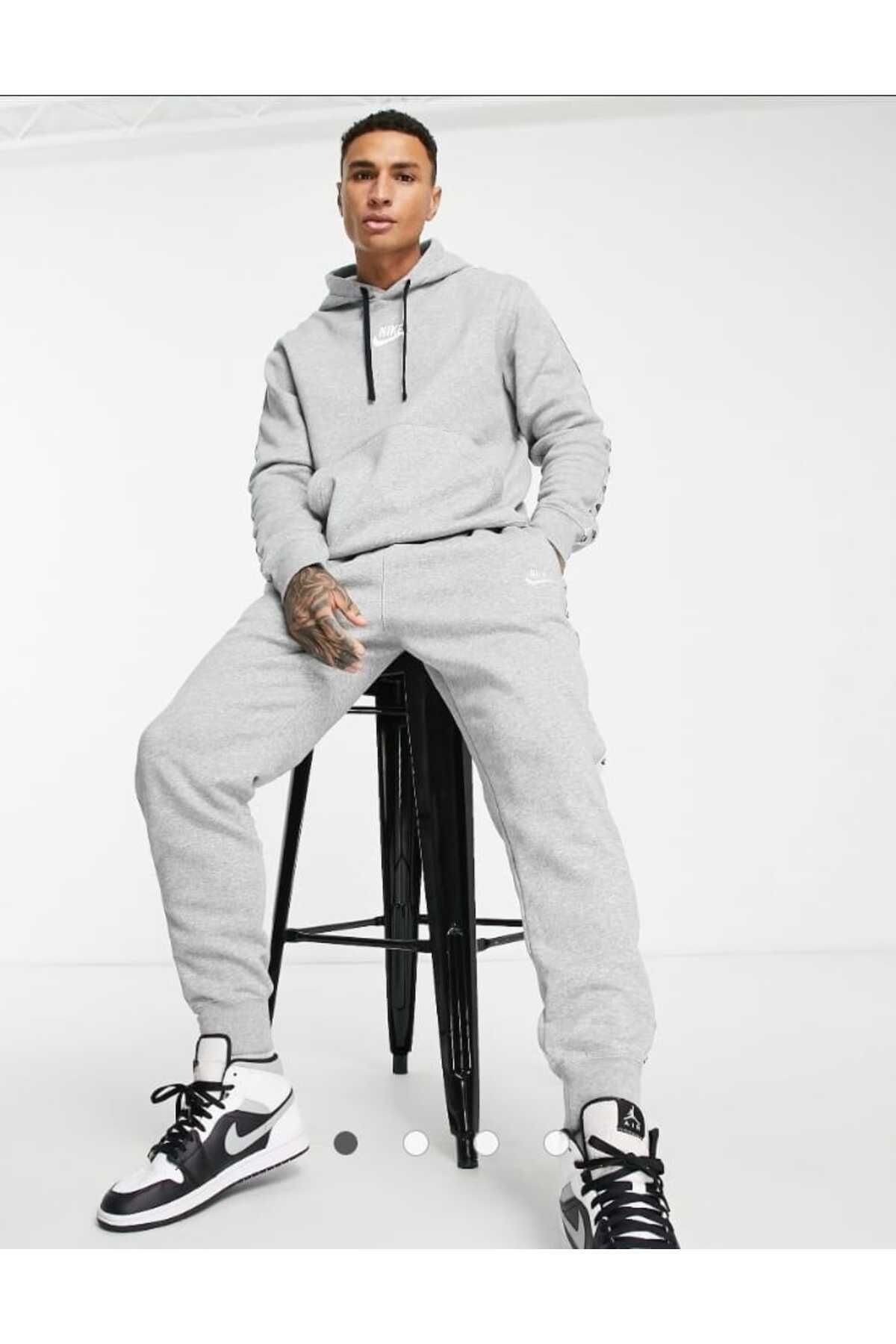 Grey nike sweatsuit set deals