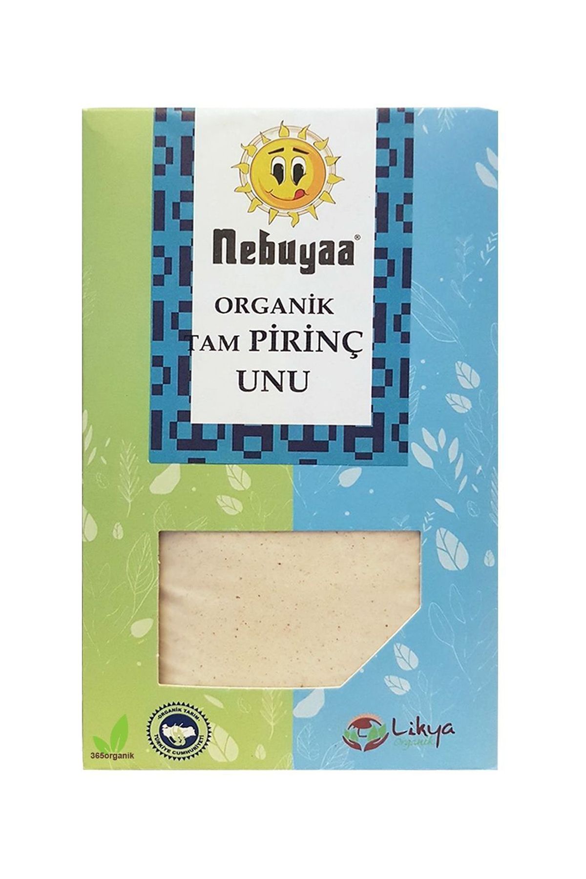 NEBUYAA Organik Tam Pirinç Unu 500 Gr