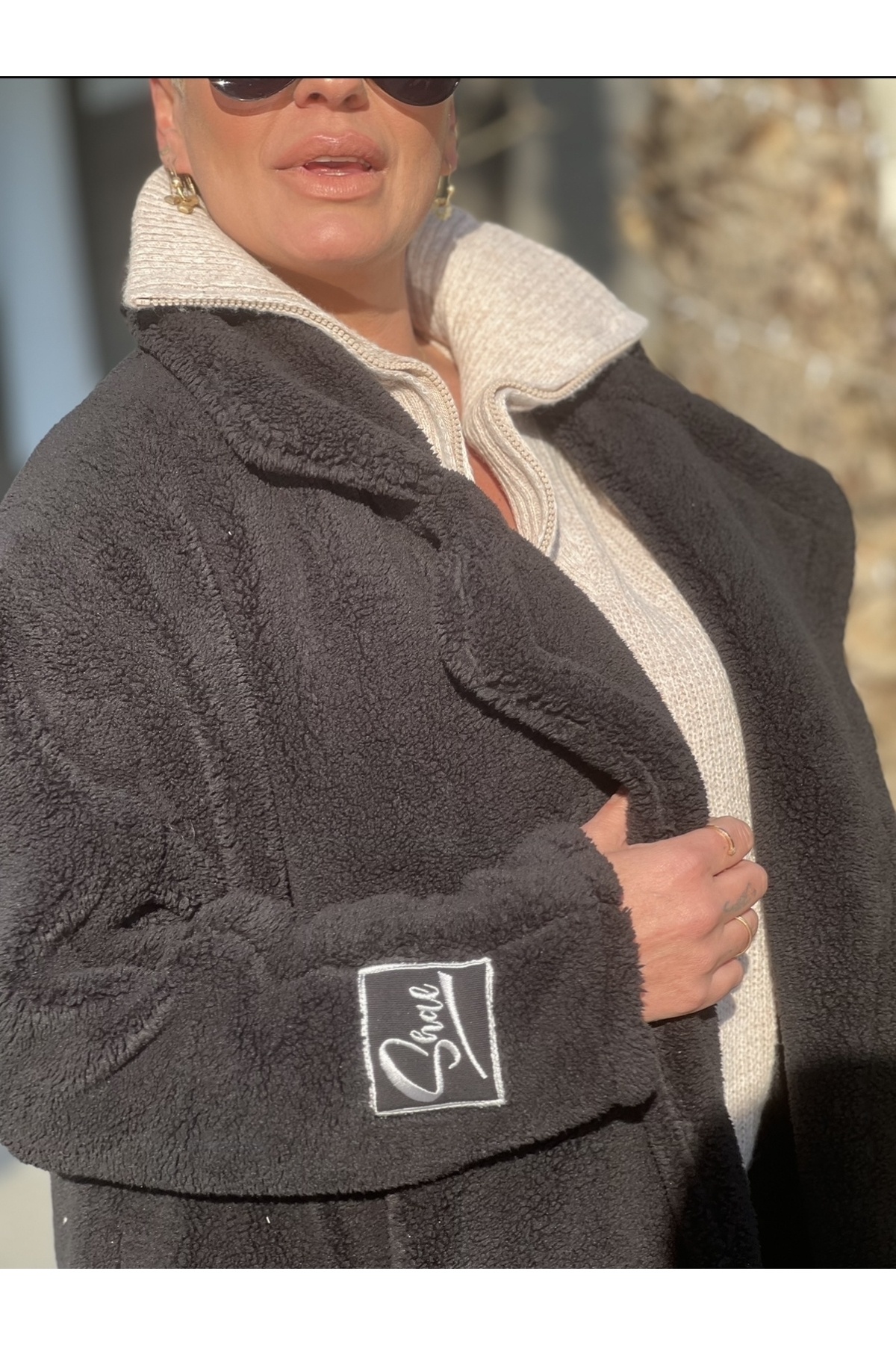 SHAL HOME  Unisex Peluş Shal Kaban - Görsel 5