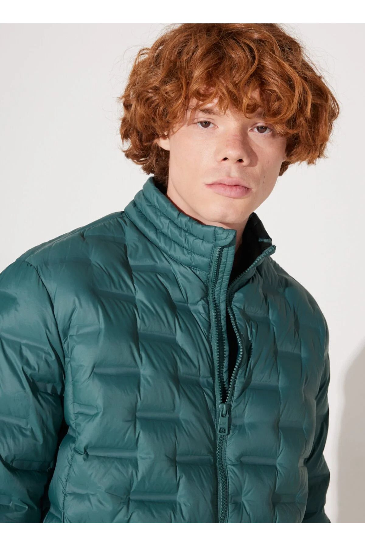 کاپشن سبز مردانه ژاکت پفکر Mont L232287300 Lee