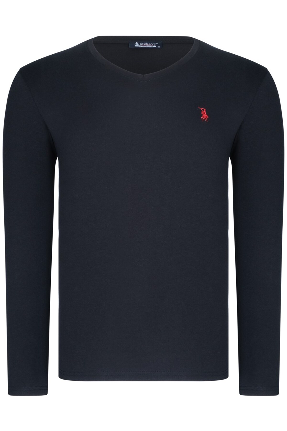 سویشرت مردانه مشکی دوبری | 1150001BES87HGH اورجینال - تصویر 5