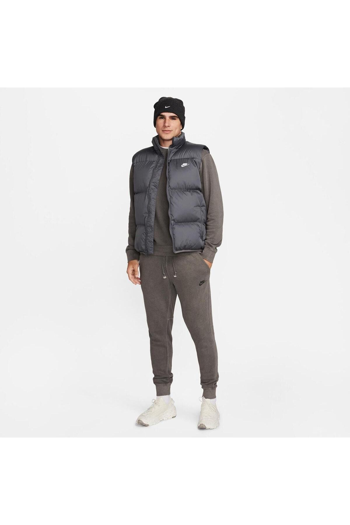 Nike Sports Winterjacket Gray Narrow Slim Trendyol