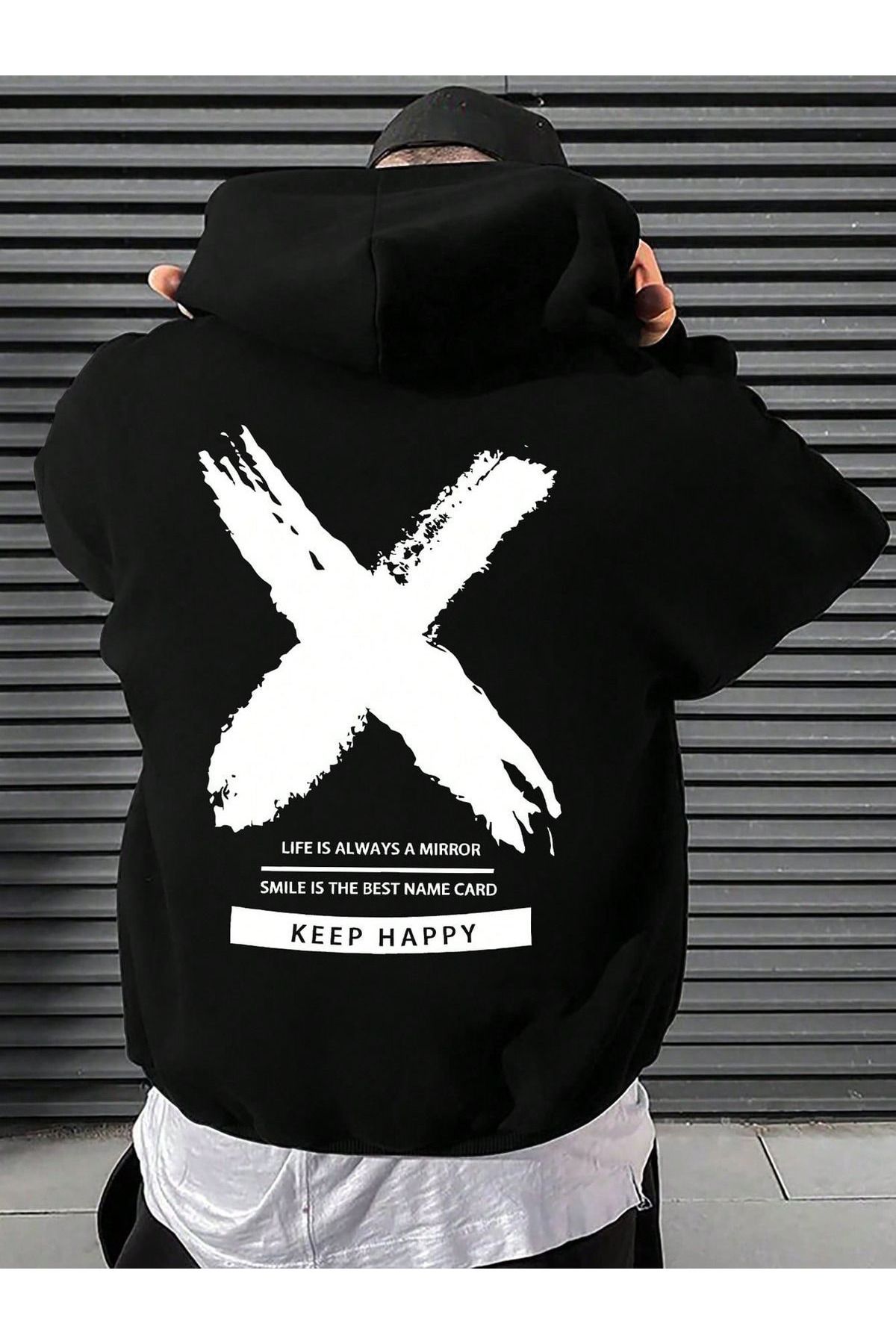 Off white hoodie store mirror mirror black