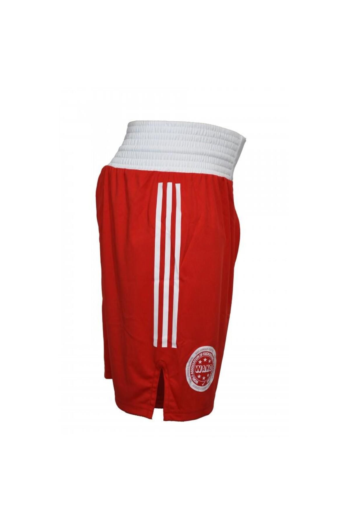 تجهیزات بوکس قرمز NameWakos01 Wako تأیید شورت های Kick adidas