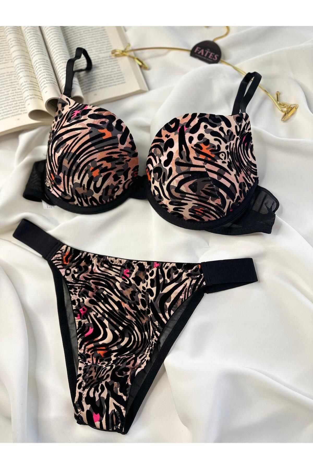 Fates-VELVET BRA PANTY SET 6