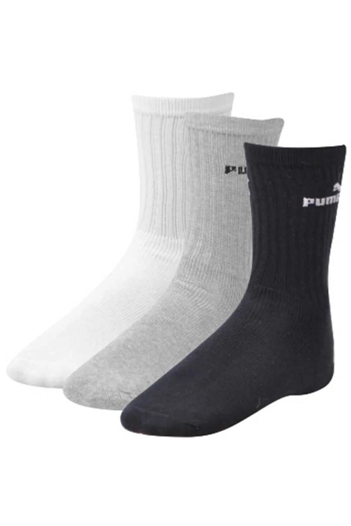 Puma 88329610 جوراب ورزشی یونیسکس 3p اسپرت