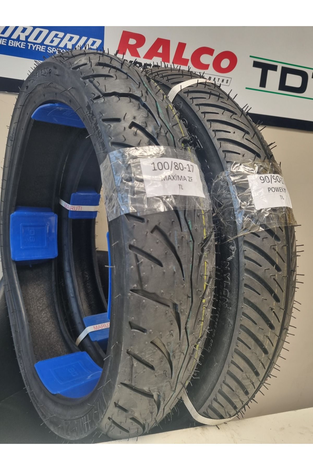MARUTİ TYRES 90/90-17 VE 100/80-17 TAKIM LASTİK MONDİAL Z-ONE 180 VE 150 MAXIMAZPSET12