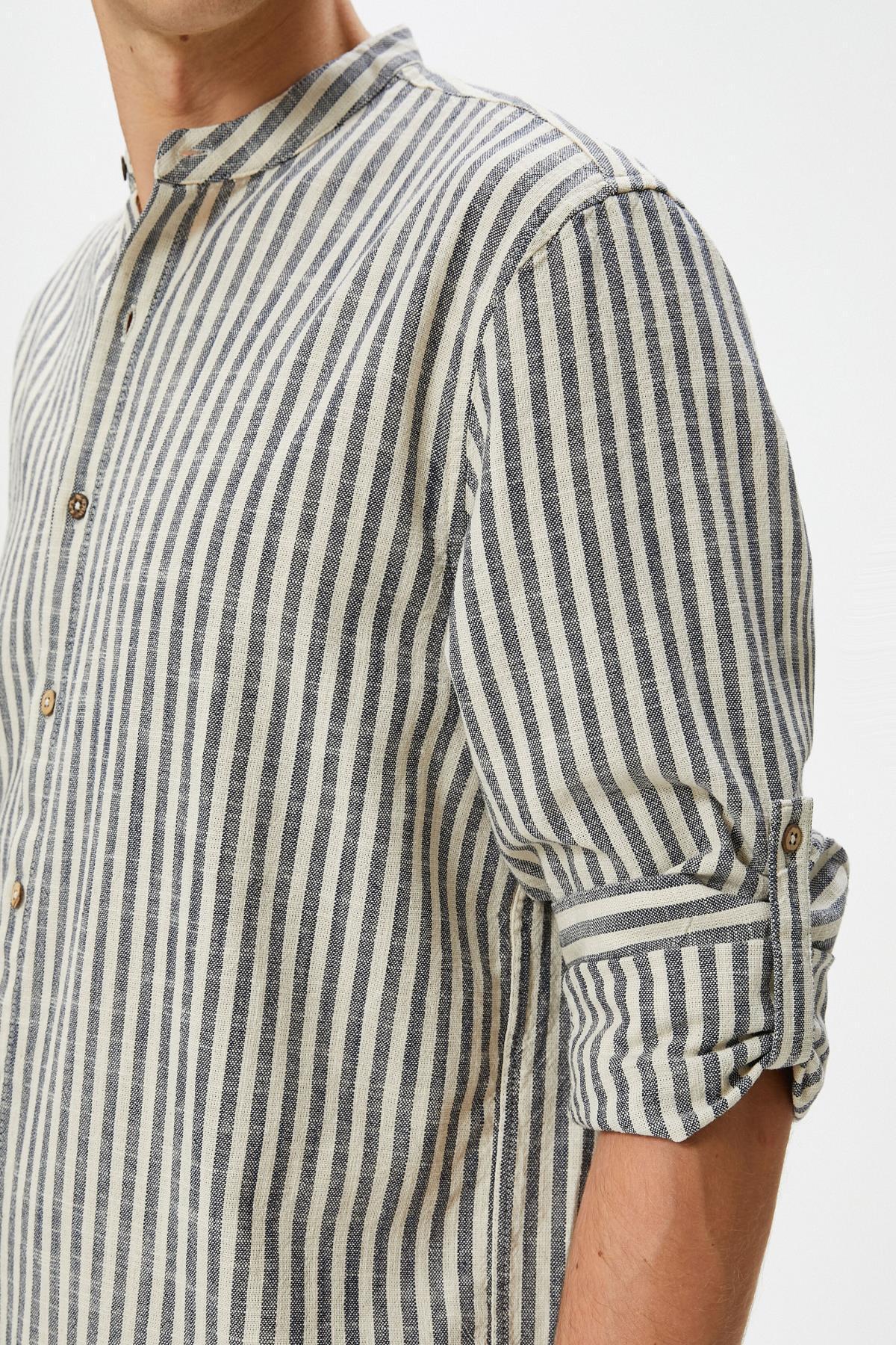 پیراهن مردانه کوتون | 4SAM60012HW Koton - Image 5