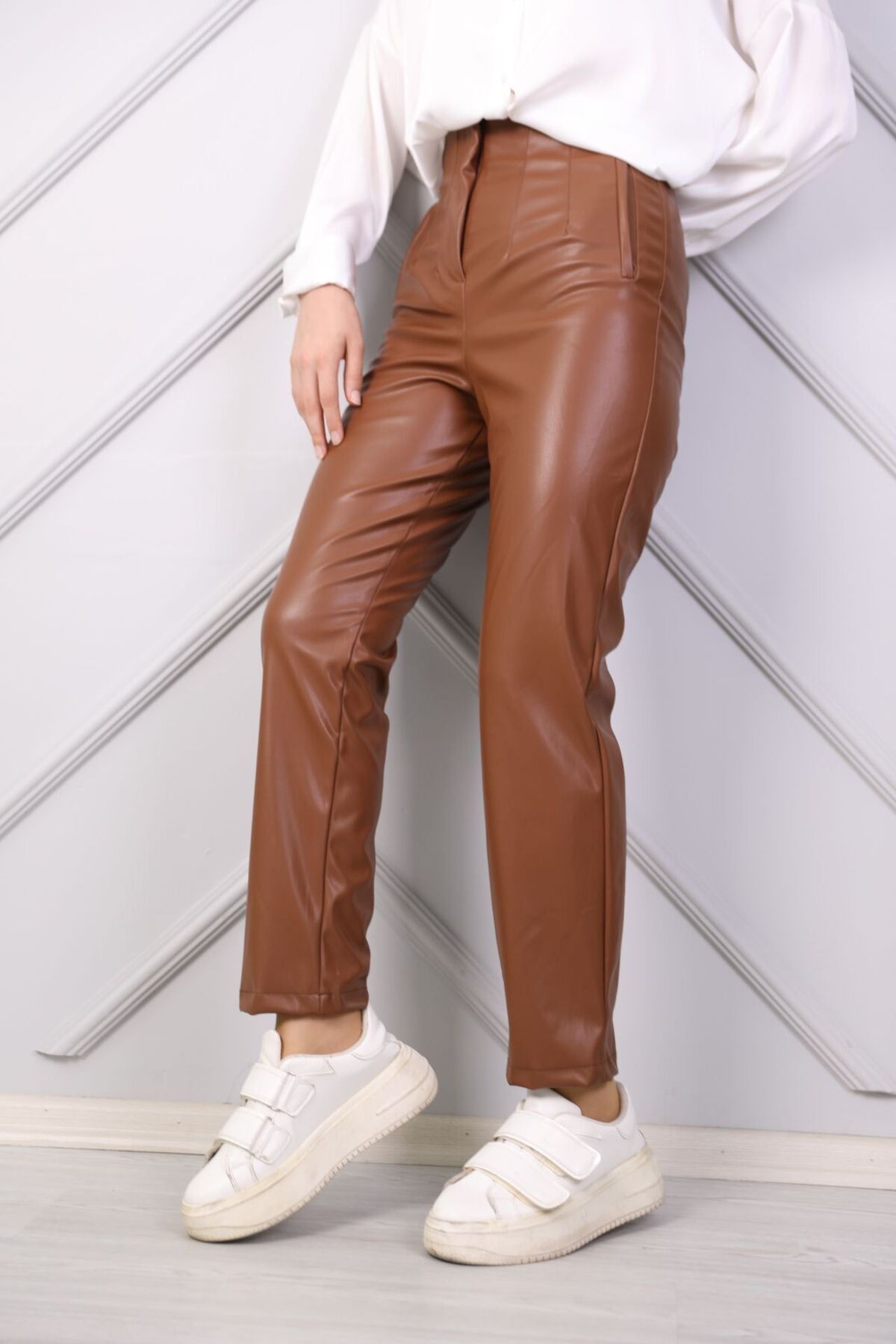 MyLook Zara Model Deri Pantolon Fiyatı, Yorumları - Trendyol