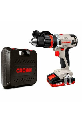 Crown DARBELİ KÖMÜRSÜZ MATKAP 75 NM TORK CT21093HMX-2 20V 2 AH