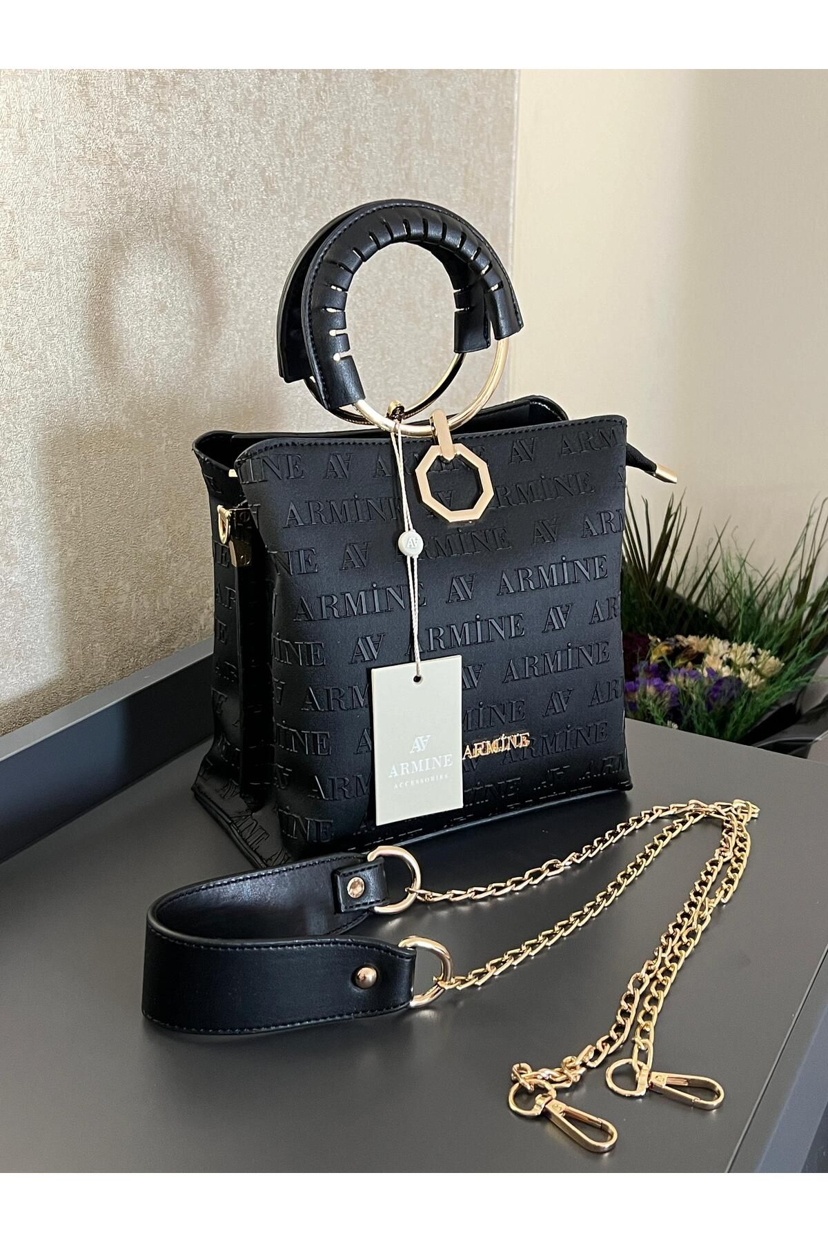 Plain black 2025 side bag