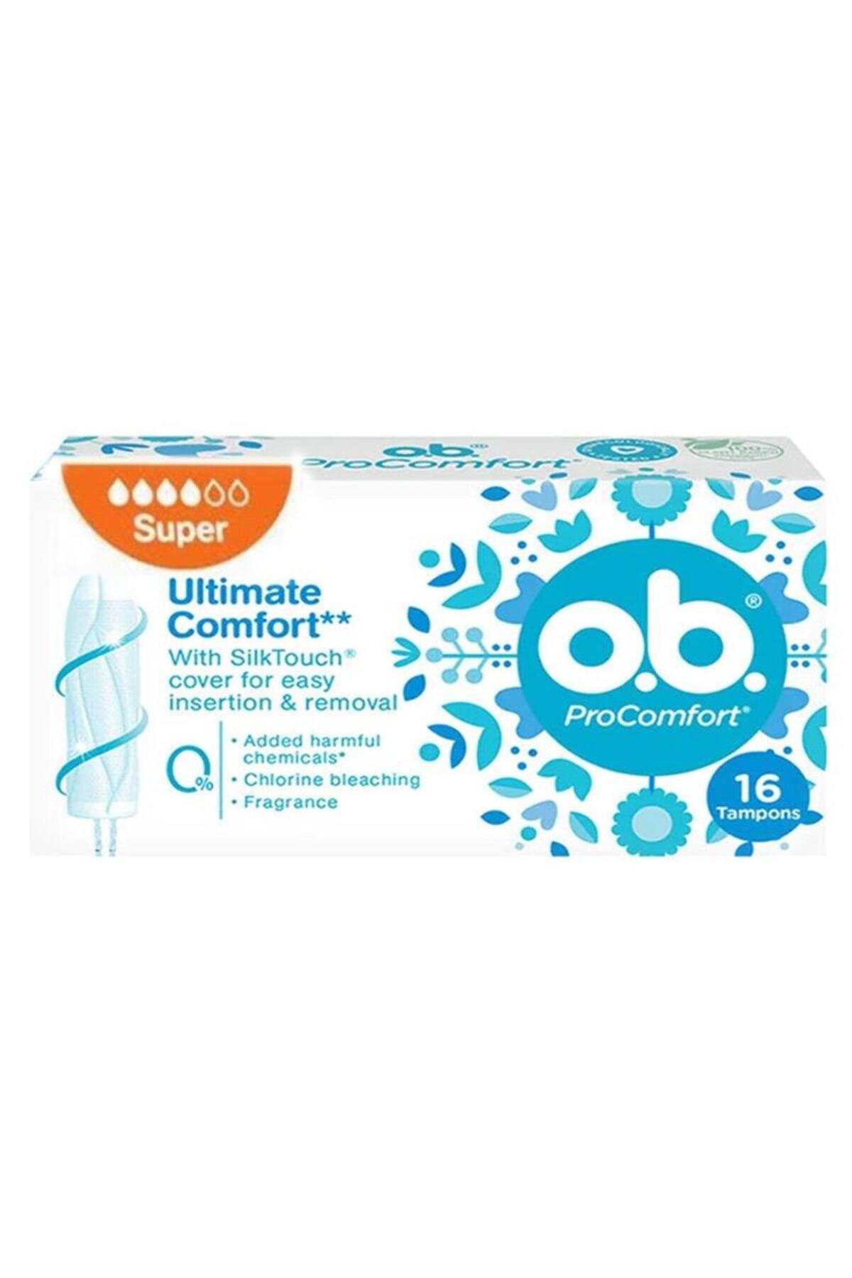 o.b. O.b Tampon Ultimate Comfort Super 16'lı