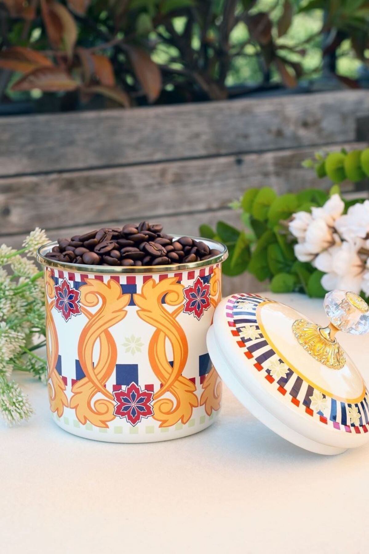 Miss Betty MİSS BETTY 9307 ELEGANCE 12 CM KAVANOZ - SAKLAMA KABI