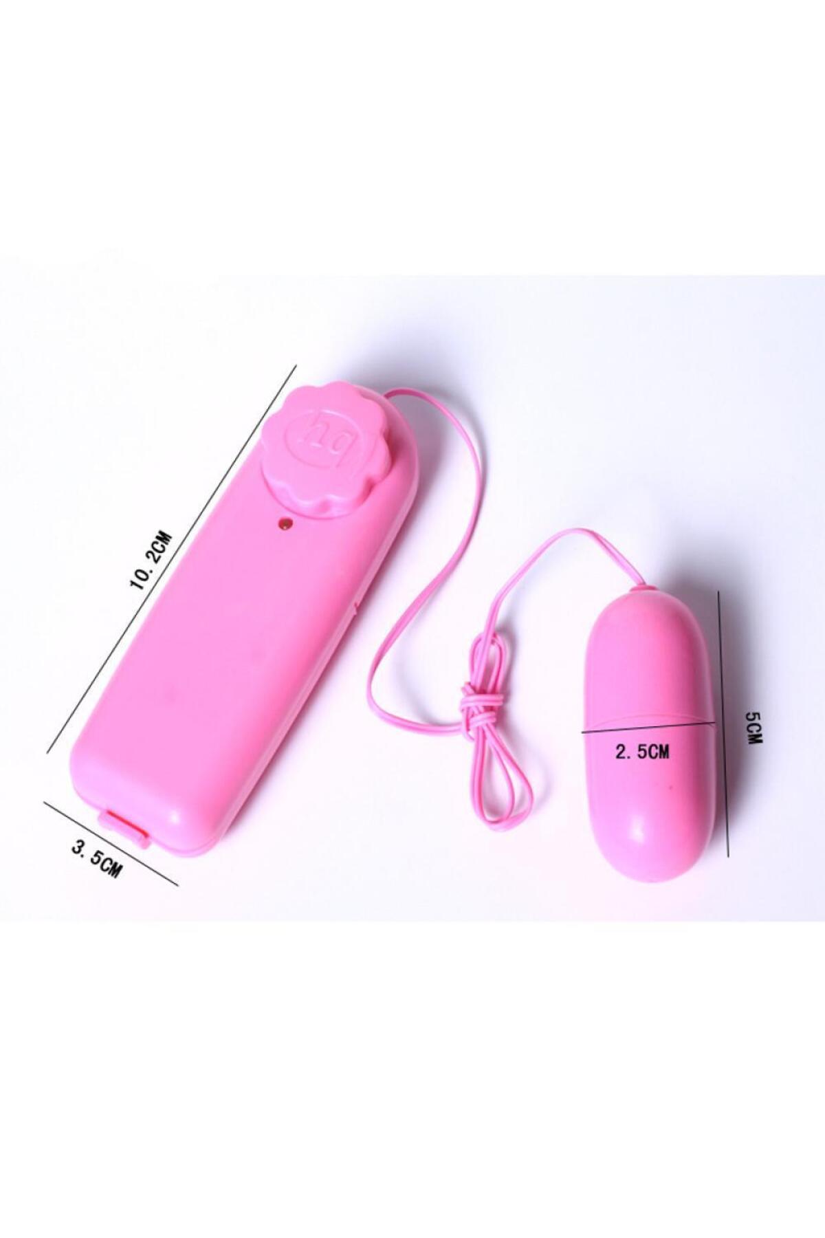 Vibrating Egg Ultra Güçlü Kademeli Titreşimli Pembe