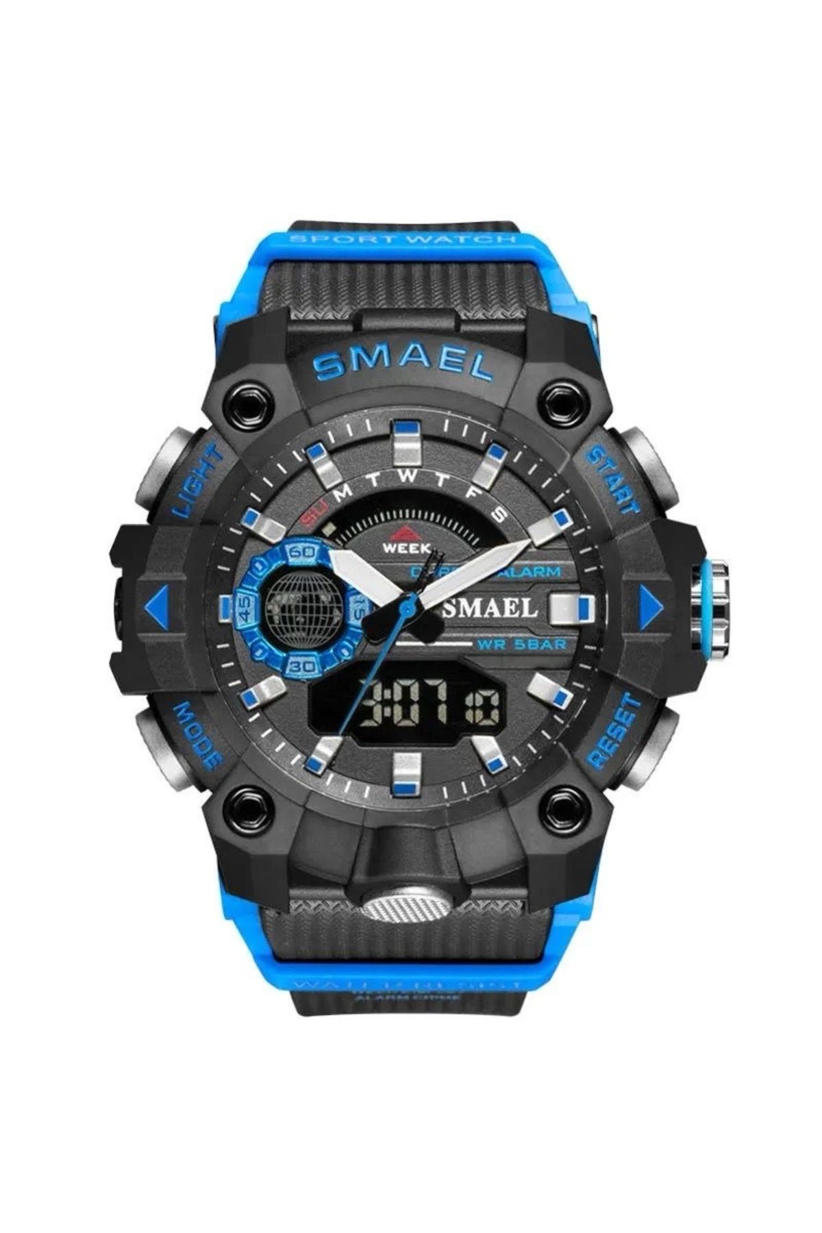 Red Army Watches Big Dial Smael Men Watch Digital Relogio Masculino Sport  Watch Waterproof 1439 Digital Watch Top Brand Luxury - Digital Wristwatches  - Walmart.com