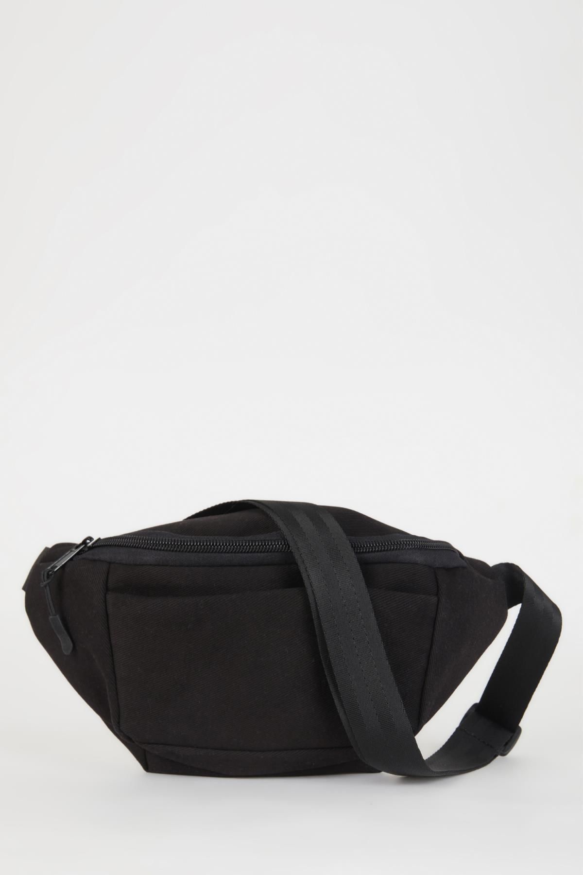 Plain black 2025 bum bag